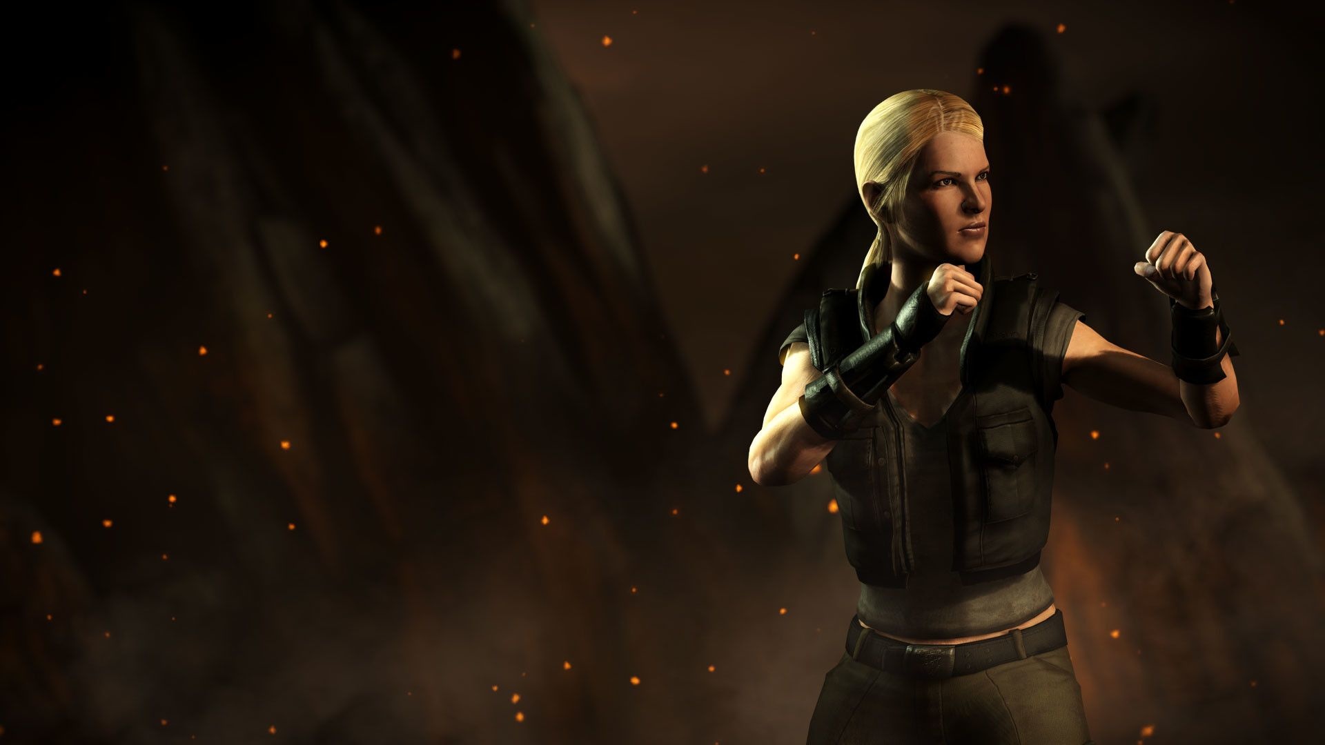 Sonya Blade movies, Striking wallpapers, Deadly heroine, Powerful martial artist, 1920x1080 Full HD Desktop