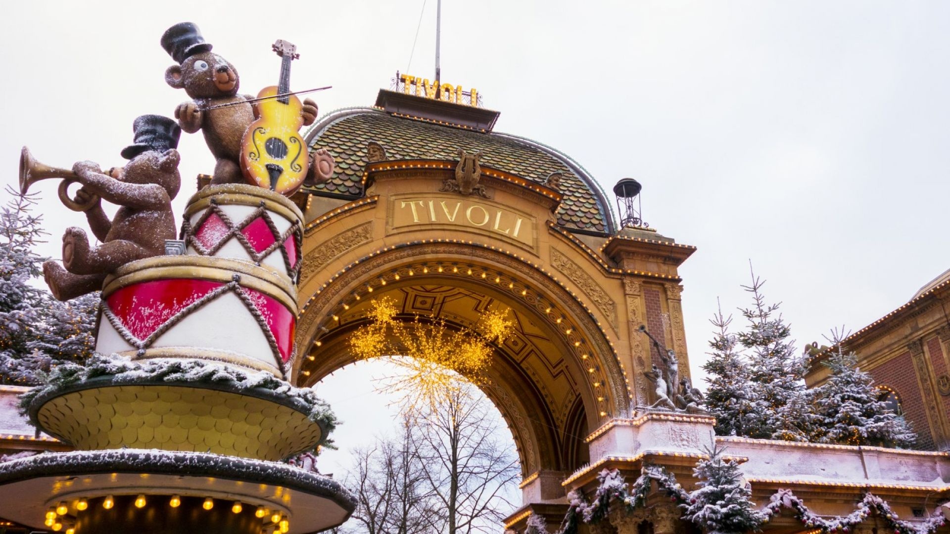 Tivoli Gardens, European travel, Latest news, Exciting times, 1920x1080 Full HD Desktop