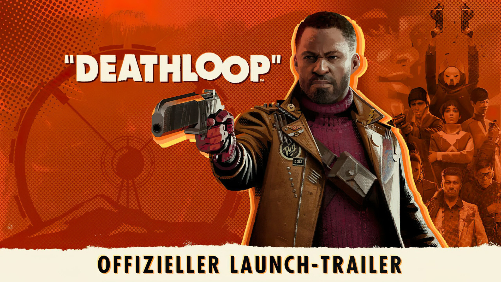 Deathloop launch trailer, Zeitshleifen shooter, PC and PS5 release, Thrilling experience, 1920x1080 Full HD Desktop