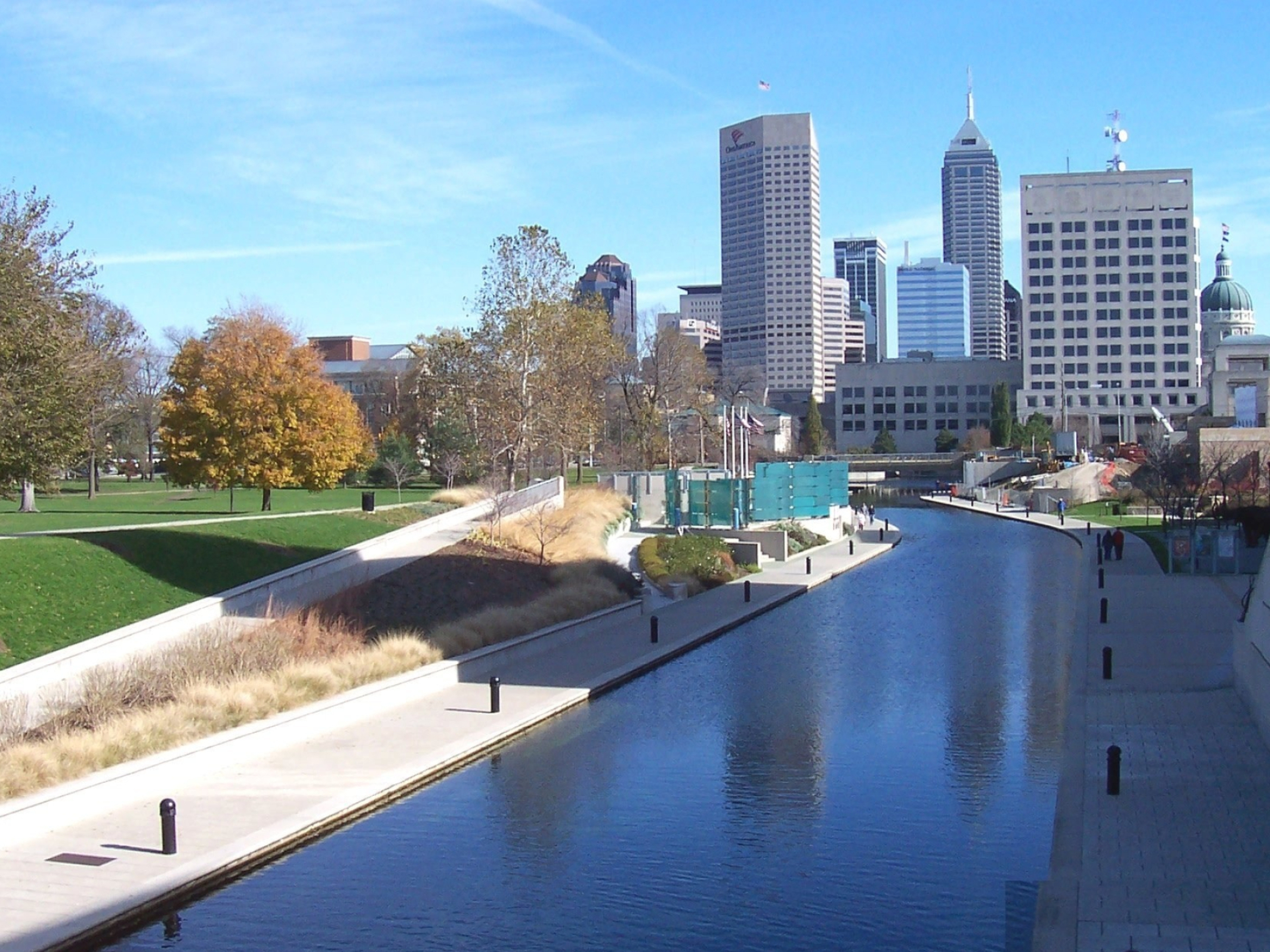 Canal Walk, Indianapolis Wallpaper, 2040x1530 HD Desktop