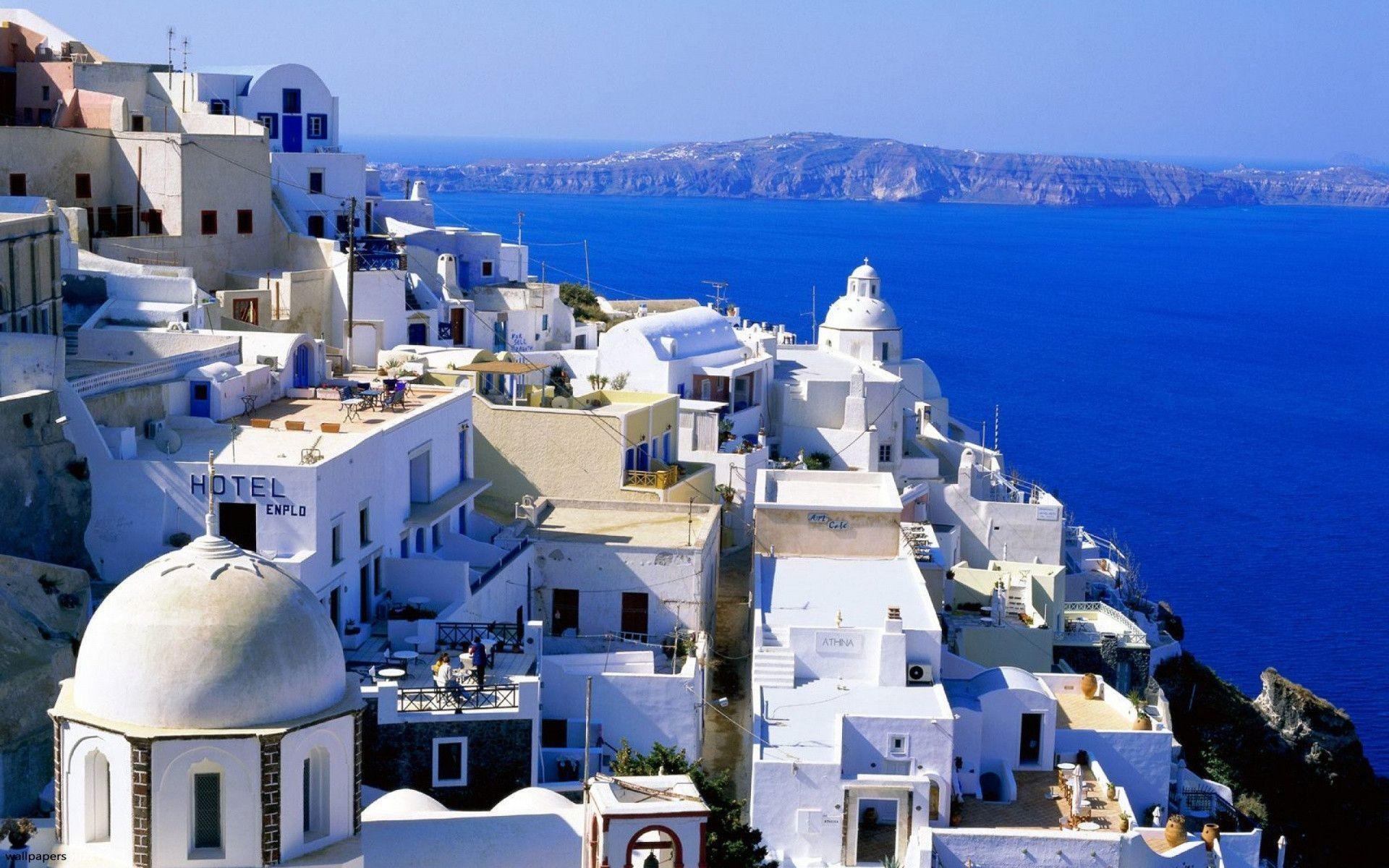 Santorini, HD background images, Photos, YL Computing, 1920x1200 HD Desktop