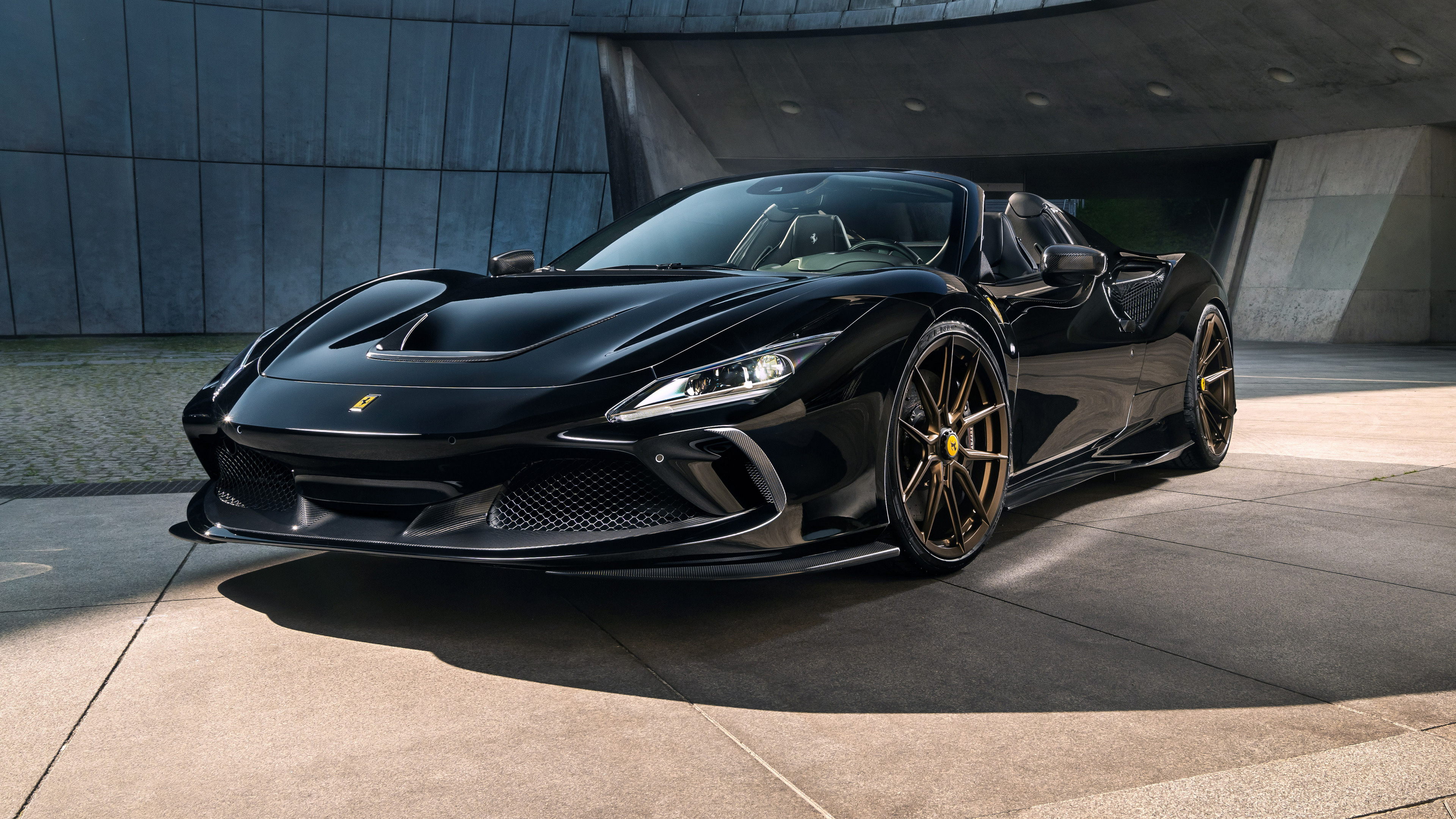 Ferrari F8, Tuned masterpiece, Novitec creation, Sporty spider, 3840x2160 4K Desktop