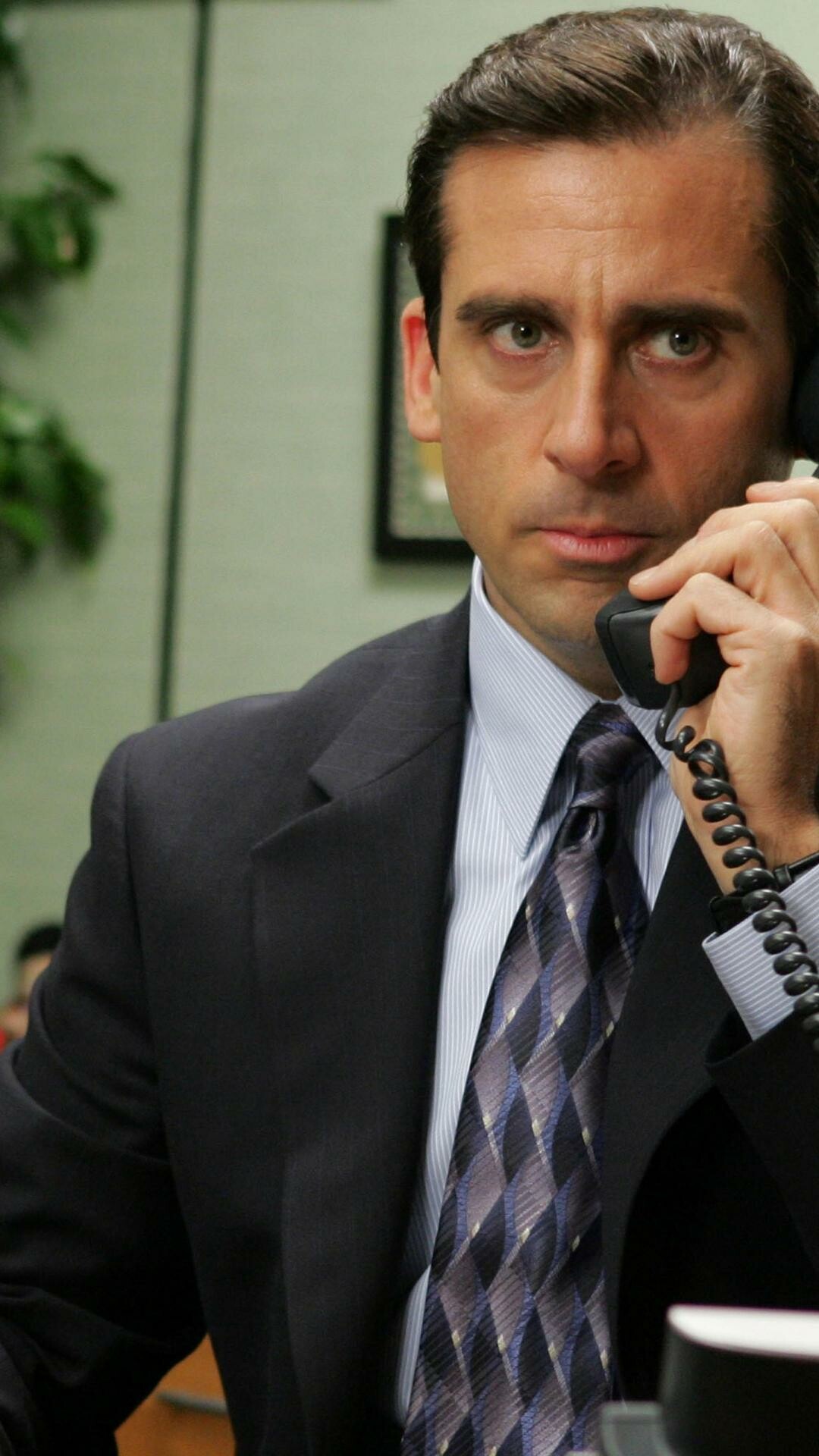 The Office, Workplace, Wallpaper, Office environment, 1080x1920 Full HD Phone