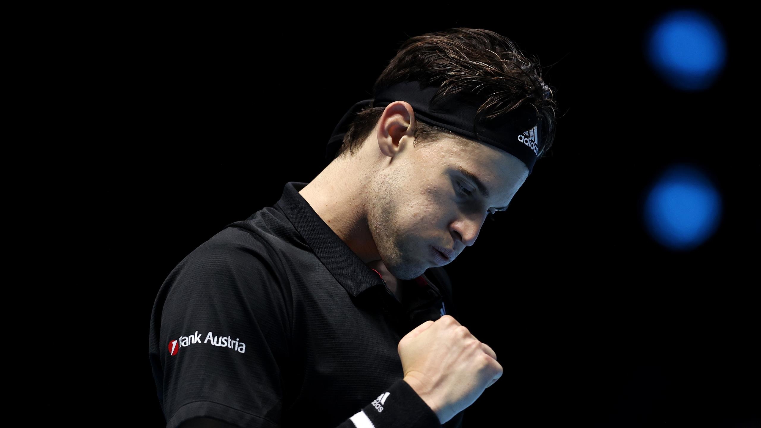 Dominic Thiem, ATP Finals 2020, Versatility on different courts, 2560x1440 HD Desktop