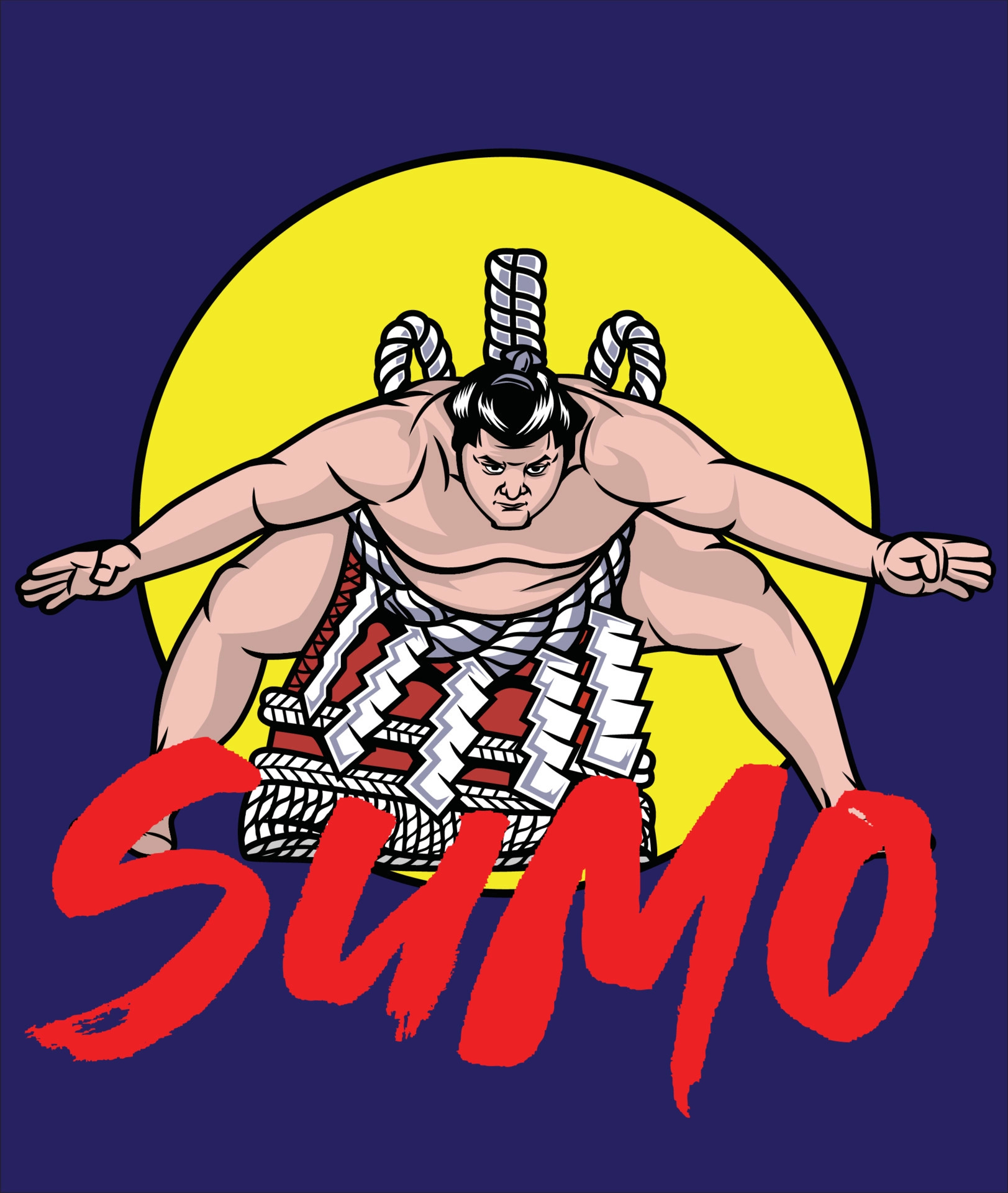 Sumo, Traditional sport, Iconic logo, Japanese cultural heritage, 1630x1920 HD Phone