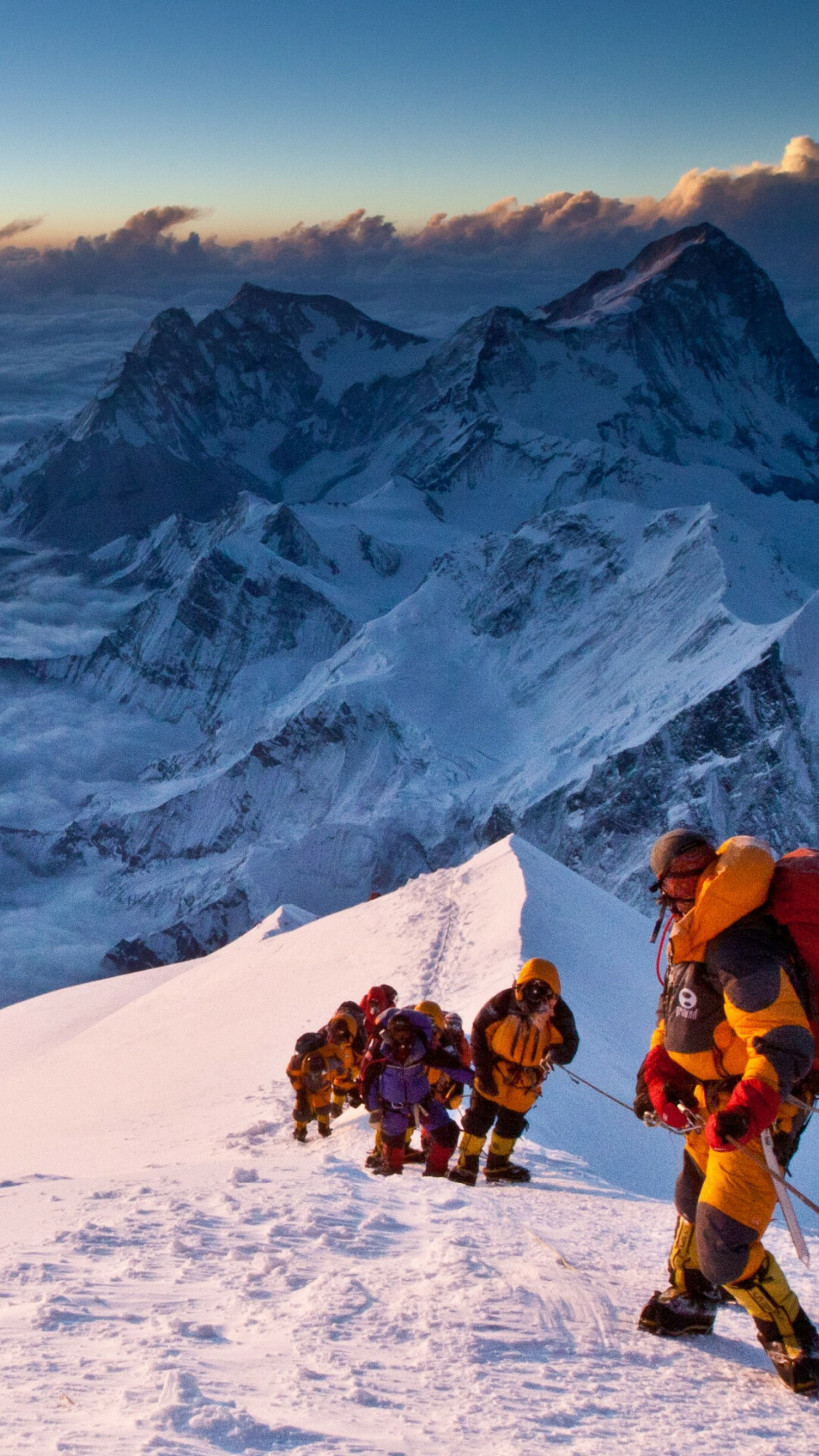 Mount Everest, High-resolution wallpaper, Jason Clarke, John Hawkes, 1080x1920 Full HD Phone