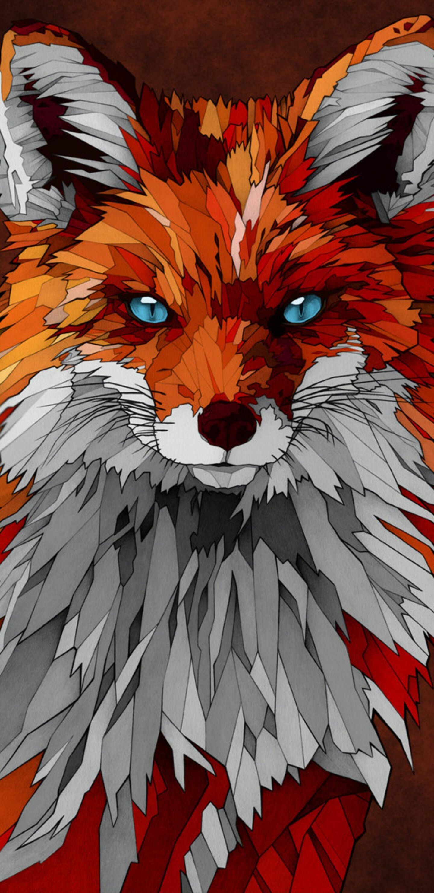 Galaxy anime fox, Vibrant colors, Anime wallpapers, Fantasy, 1440x2960 HD Phone