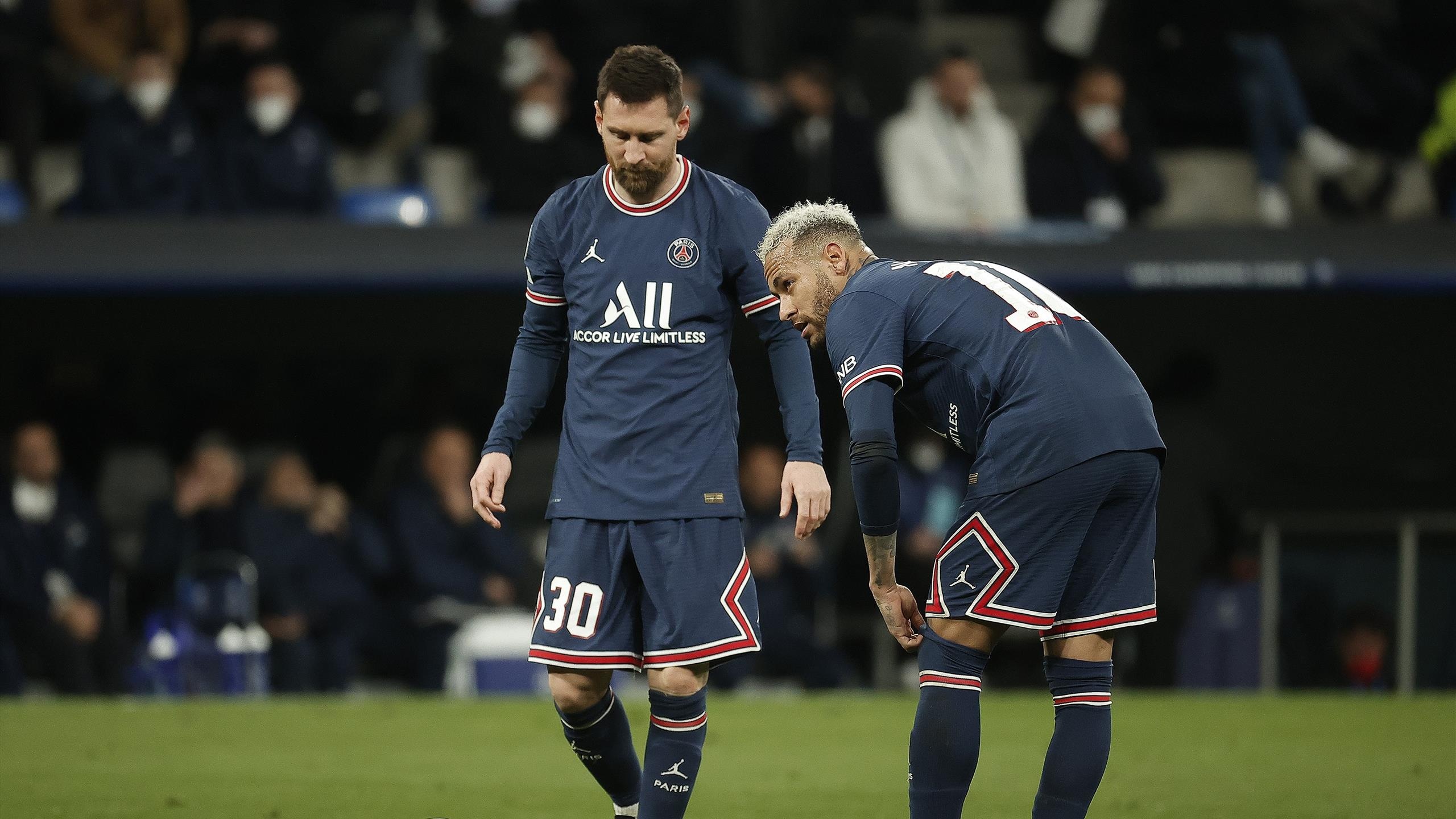 Lionel Messi, Neymar Jr, Paris Saint-Germain kit, HD Desktop wallpaper