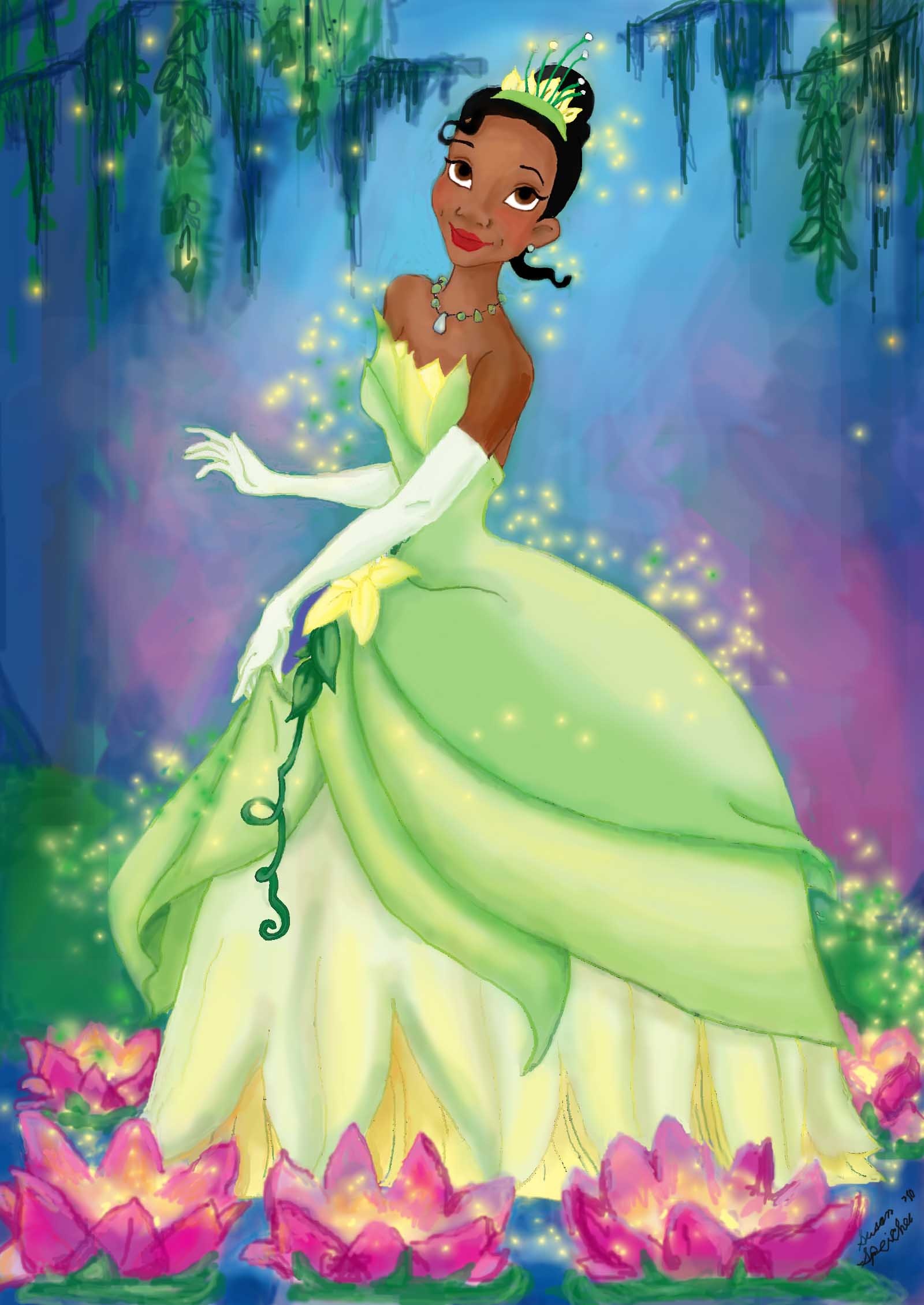 Tiana, Princess wallpapers, Popular backgrounds, 1600x2260 HD Phone