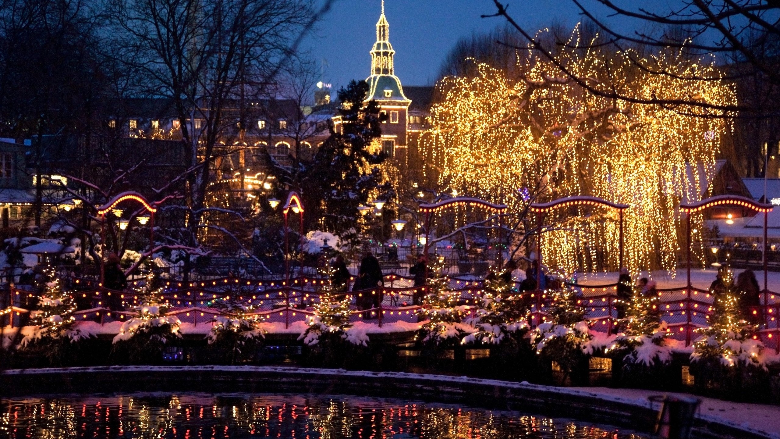 Tivoli Gardens, Copenhagen events, Online tickets, Kopenhagen aktivitten, 2560x1440 HD Desktop