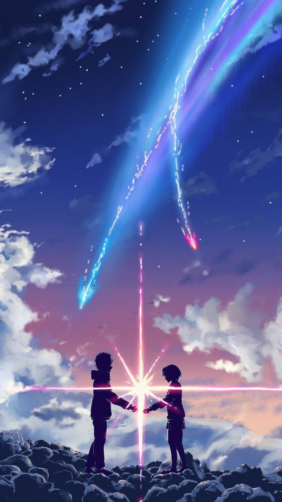 Your Name Anime, Cute Backgrounds Wallpaper, 1080x1920 Full HD Phone