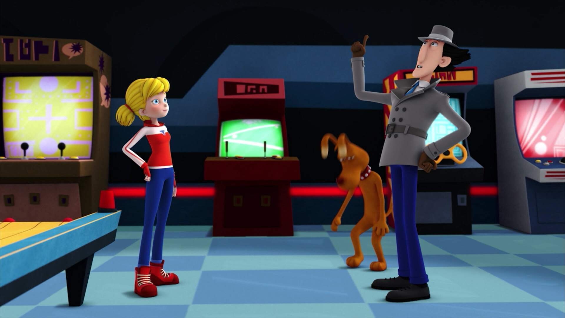 Inspector Gadget and Penny, Inspector Gadget Wallpaper, 1920x1080 Full HD Desktop