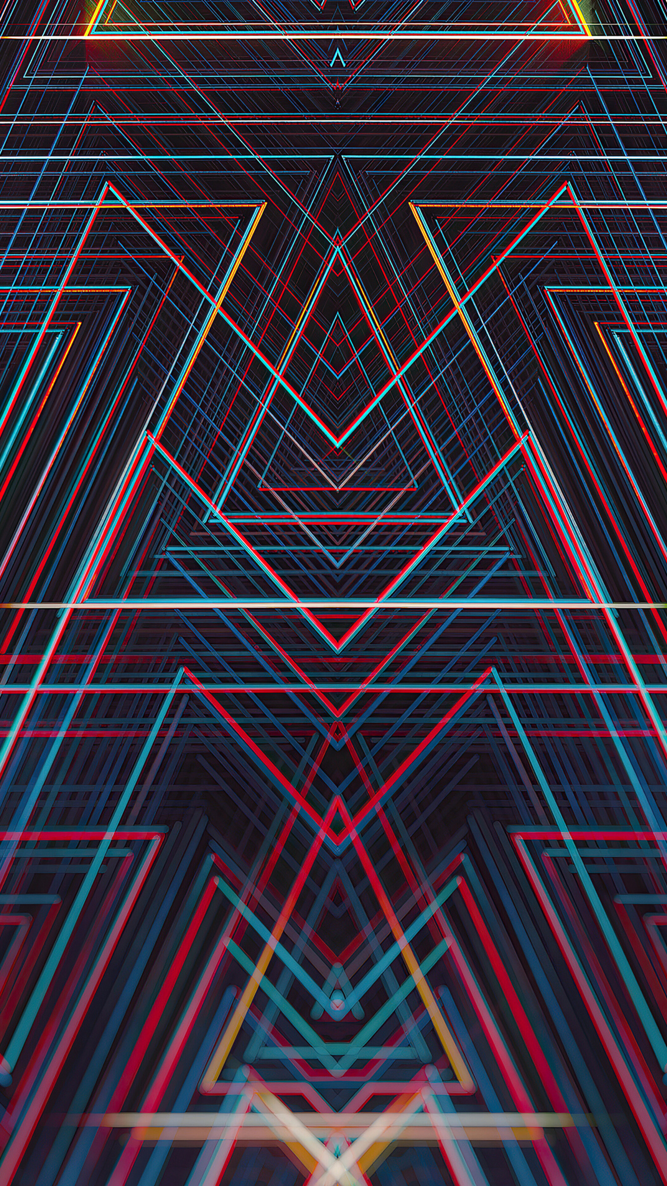 Symmetry, Geometry Wallpaper, 2160x3840 4K Phone