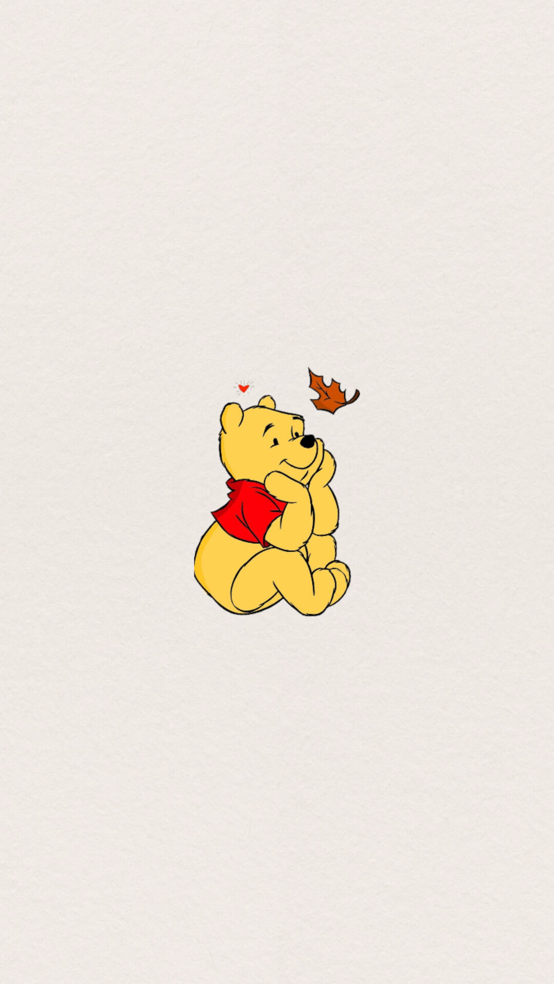 The Many Adventures of Winnie the Pooh animation, Autumn-themed wallpaper, Beautiful and nostalgic, 1080x1920 Full HD Phone