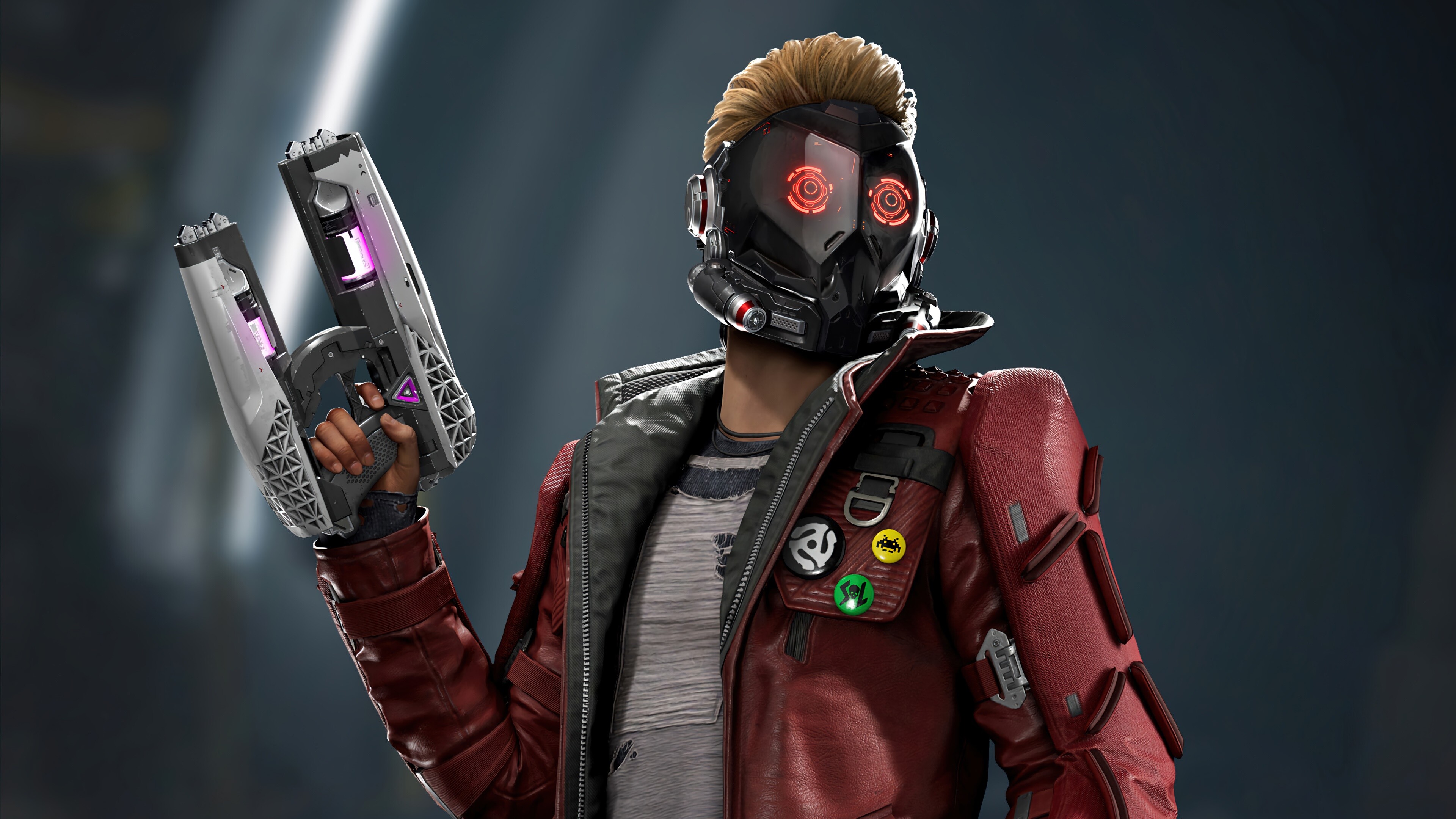 Star-Lord's marvel journey, Guardians of the Galaxy, 4K PC wallpaper, Cosmic gaming, 3840x2160 4K Desktop