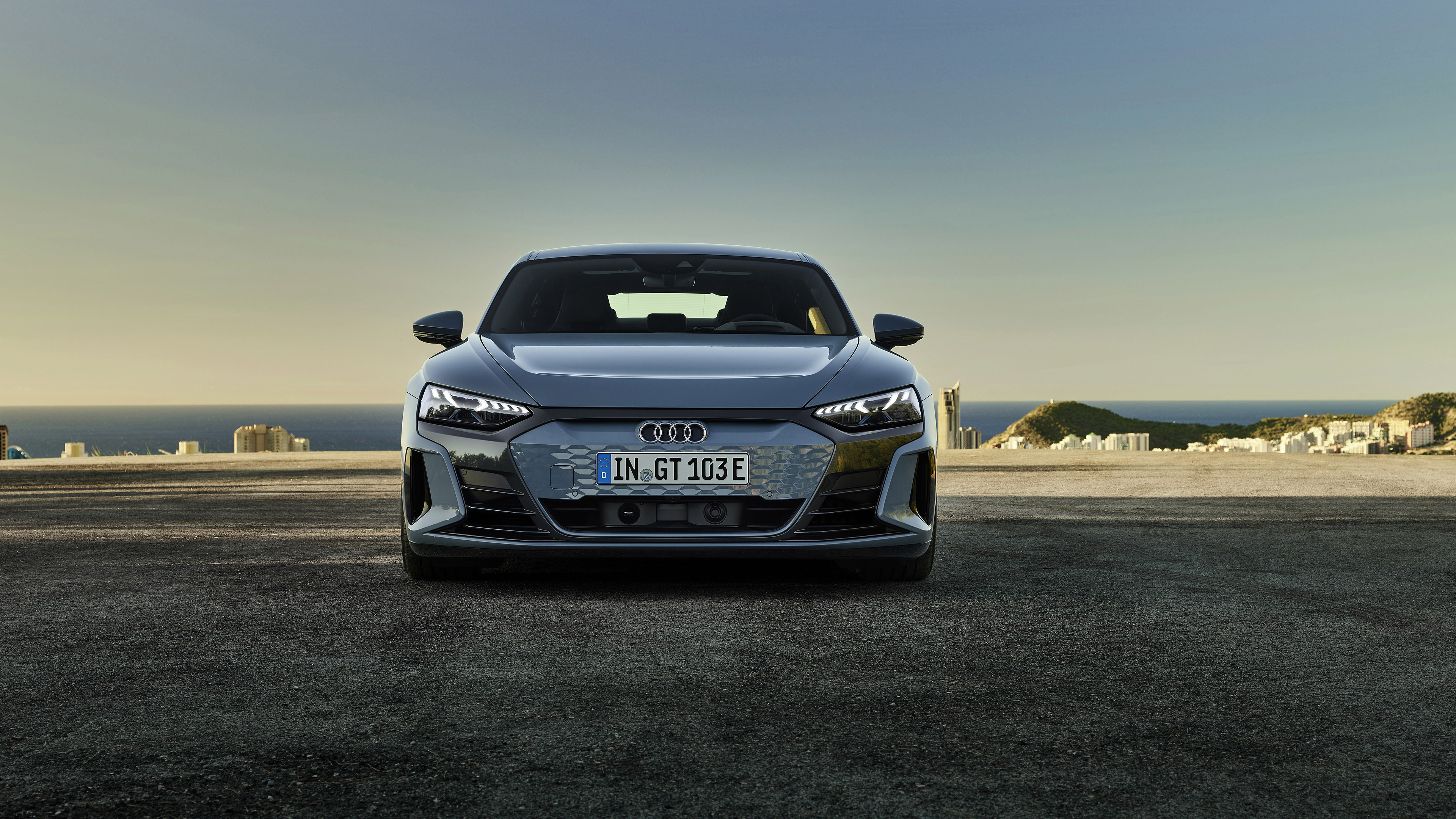 Audi E-Tron, HD wallpapers, Sleek design, Electric power, 3840x2160 4K Desktop