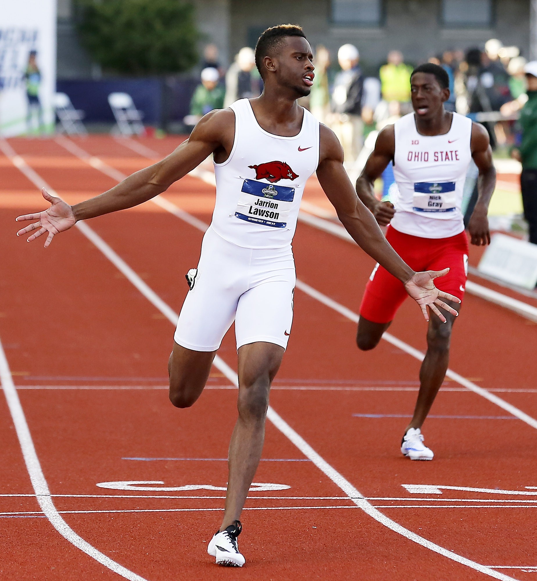 Jarrion Lawson, NCAA track and field champion, 1850x2000 HD Phone