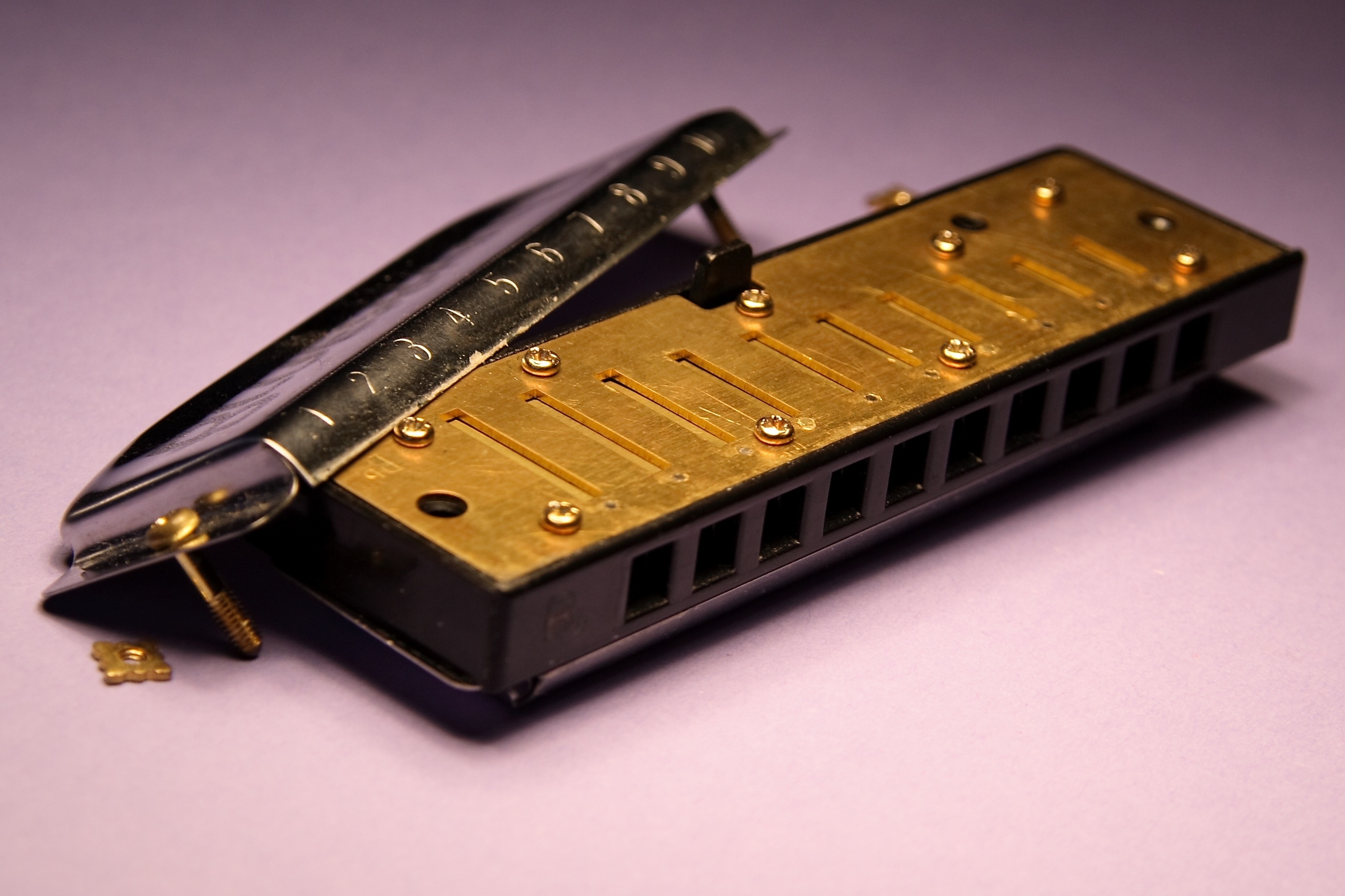 Harmonica, Brown and silver, Free image, Peakpx, 2780x1850 HD Desktop
