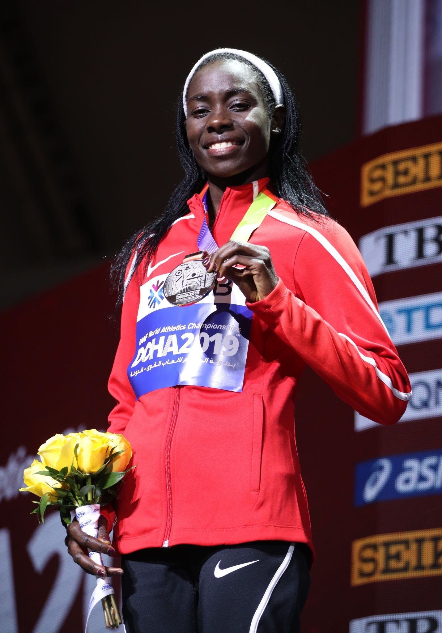 Doha 2019, Margaret Chelimo Kipkemboi Wallpaper, 1430x2050 HD Phone