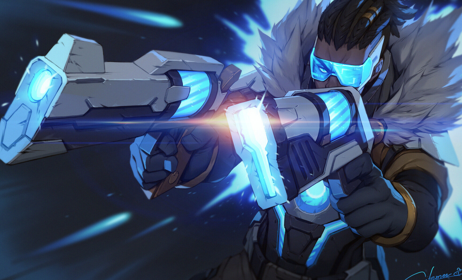 Lucian, League of Legends, Wallpapers, 1920x1170 HD Desktop