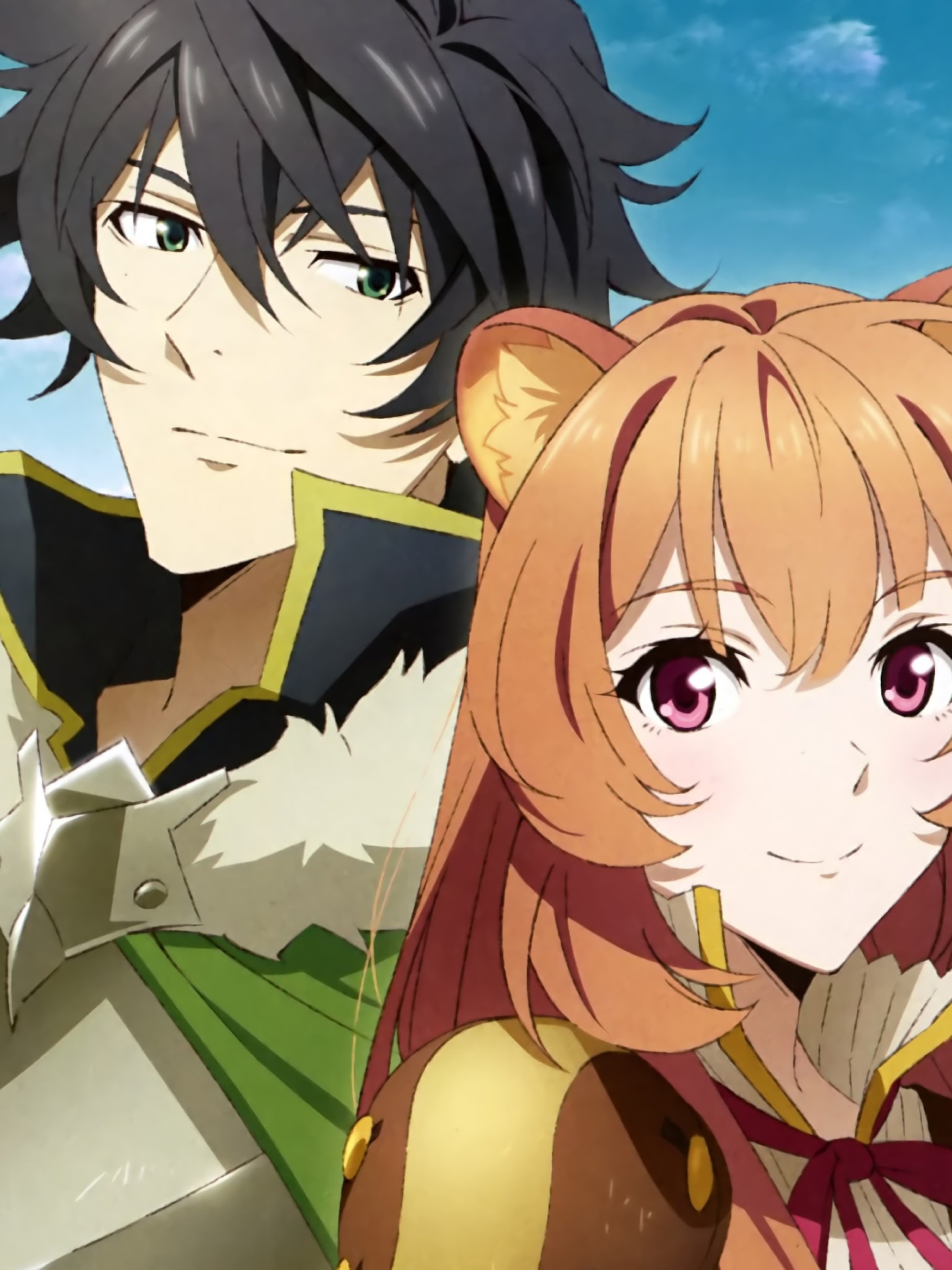 Naofumi, Raphtalia, Rising of the Shield Hero, Phone iPhone wallpapers, 1540x2050 HD Phone