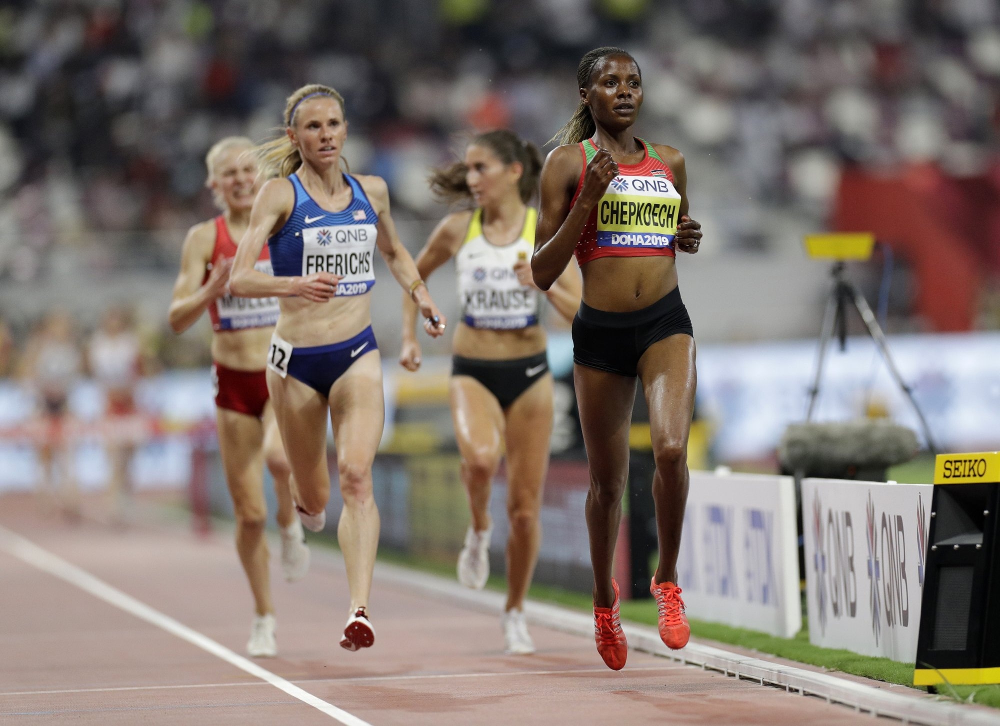 Beatrice Chepkoech, Steeplechase qualifying, AP news, 2000x1460 HD Desktop