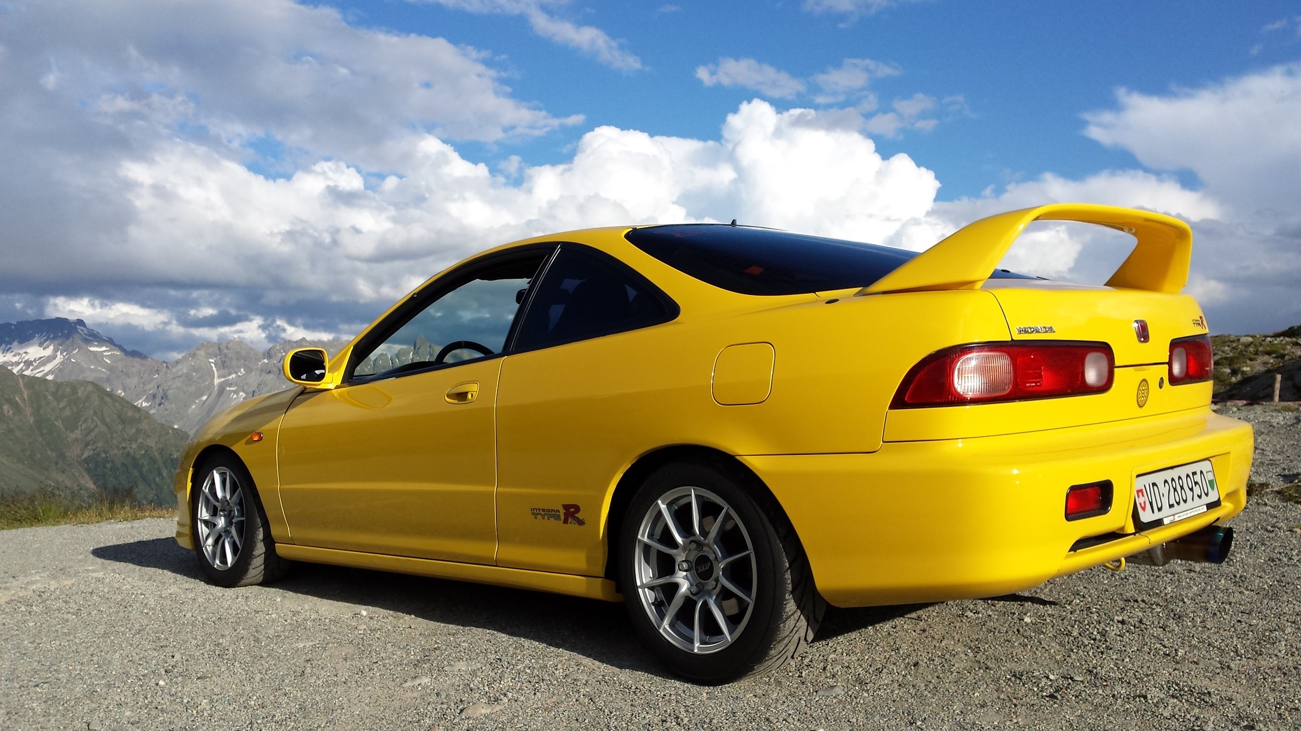 DC2 Type R Back View, Honda Integra Wallpaper, 2560x1440 HD Desktop