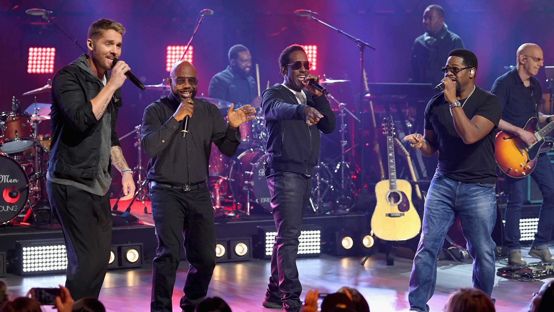 Boyz II Men, Soulful harmony, R&B legends, 1920x1080 Full HD Desktop