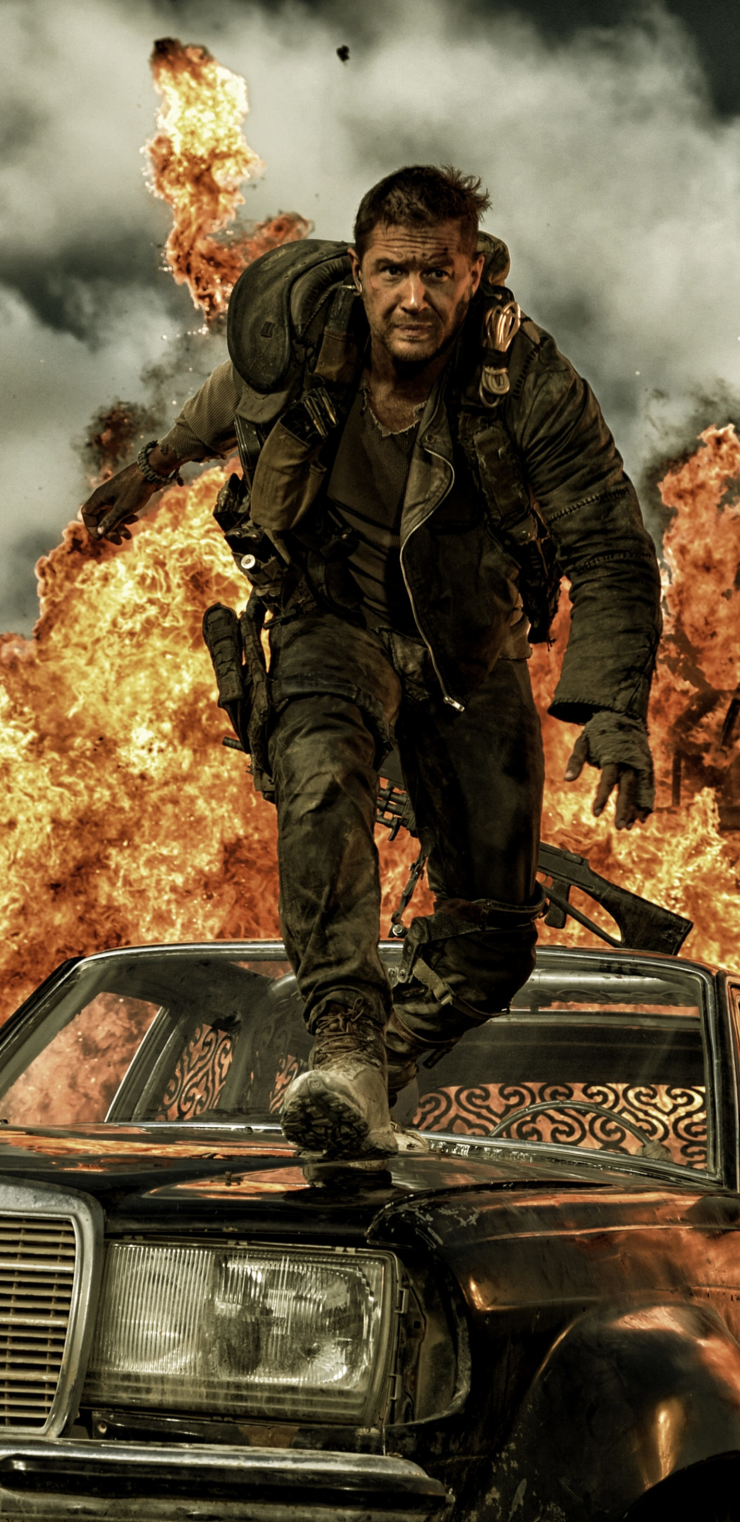 Mad Max Fury Road, Epic action, Futuristic setting, Thrilling adventure, 1440x2960 HD Phone