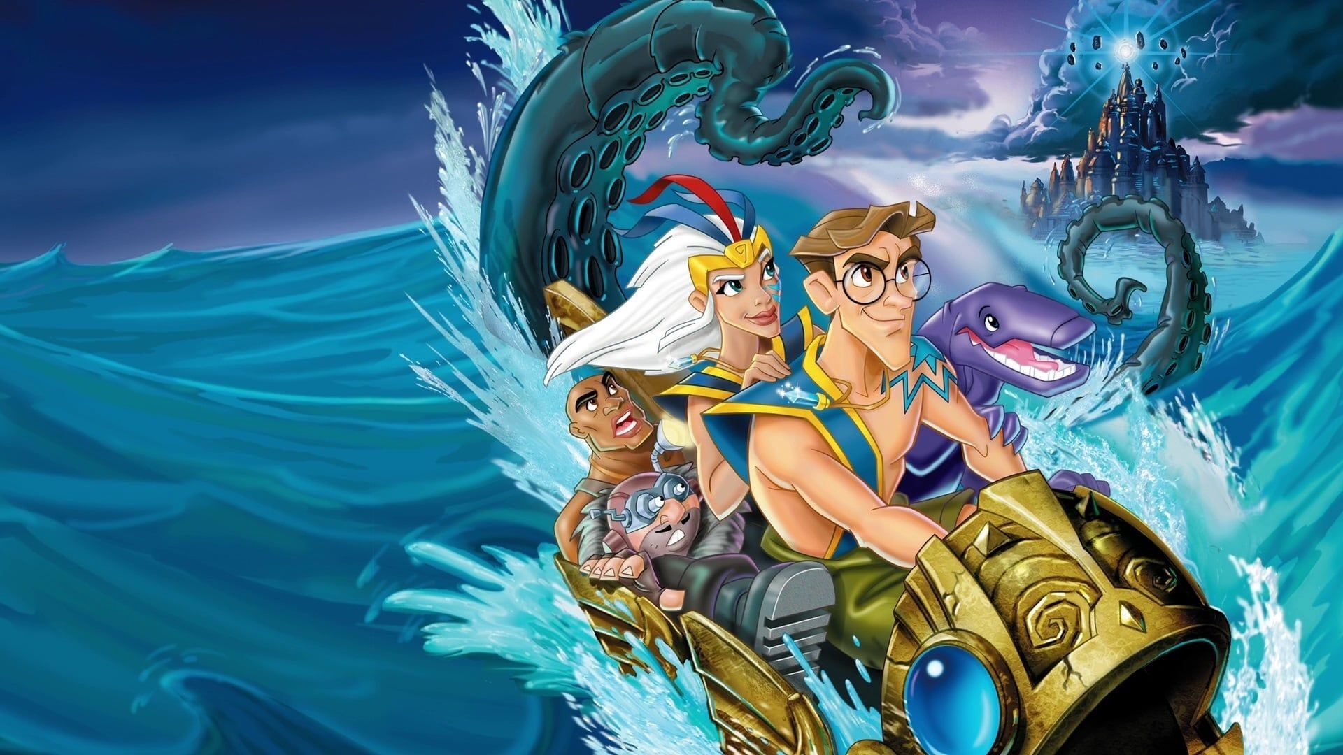 Atlantis: The Lost Empire, Atlantis Milos Return, Disney streaming, Reelgood, 1920x1080 Full HD Desktop