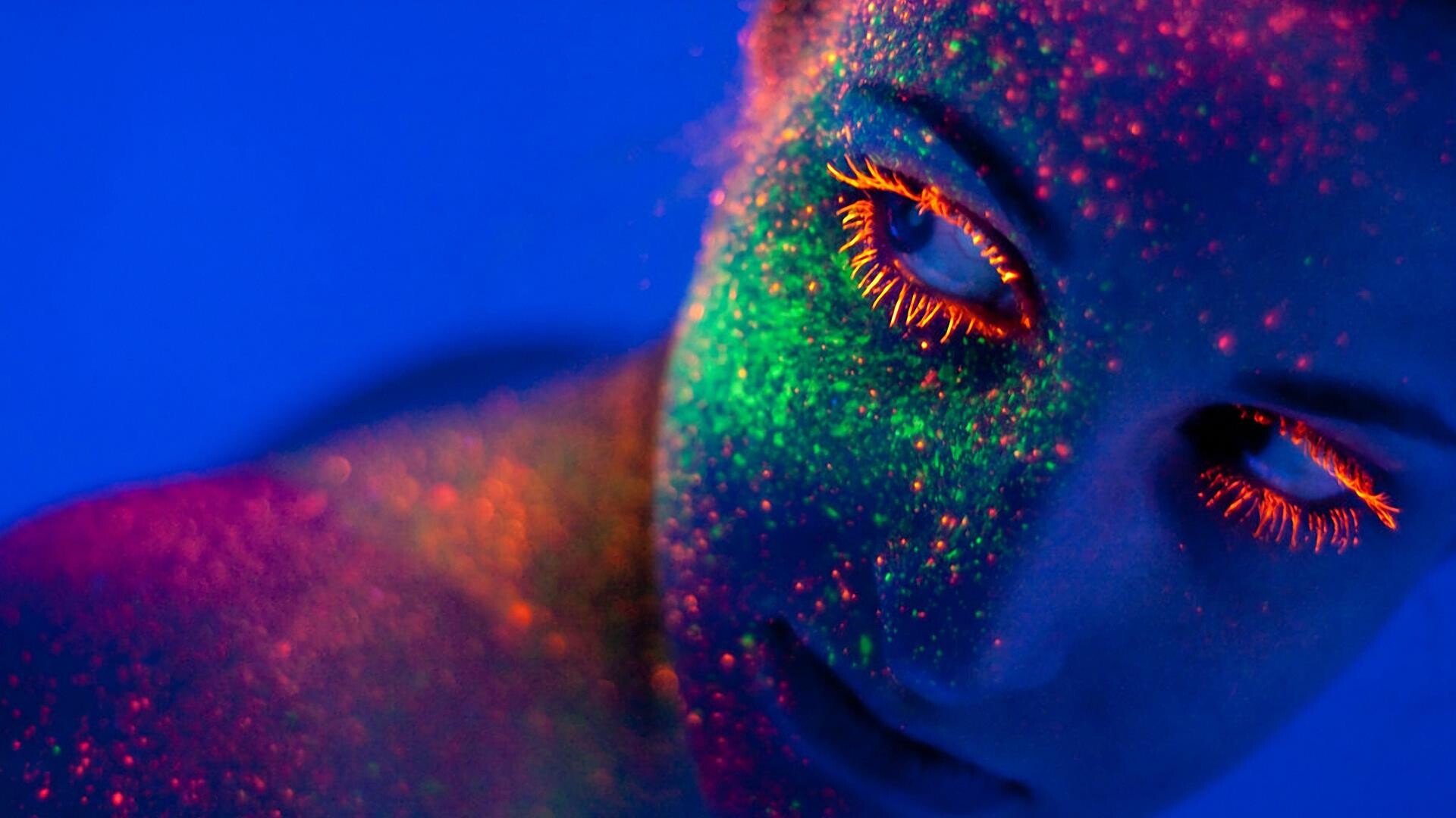 Glow in the dark, Captivating wallpapers, Radiant glow, Nighttime charm, 1920x1080 Full HD Desktop