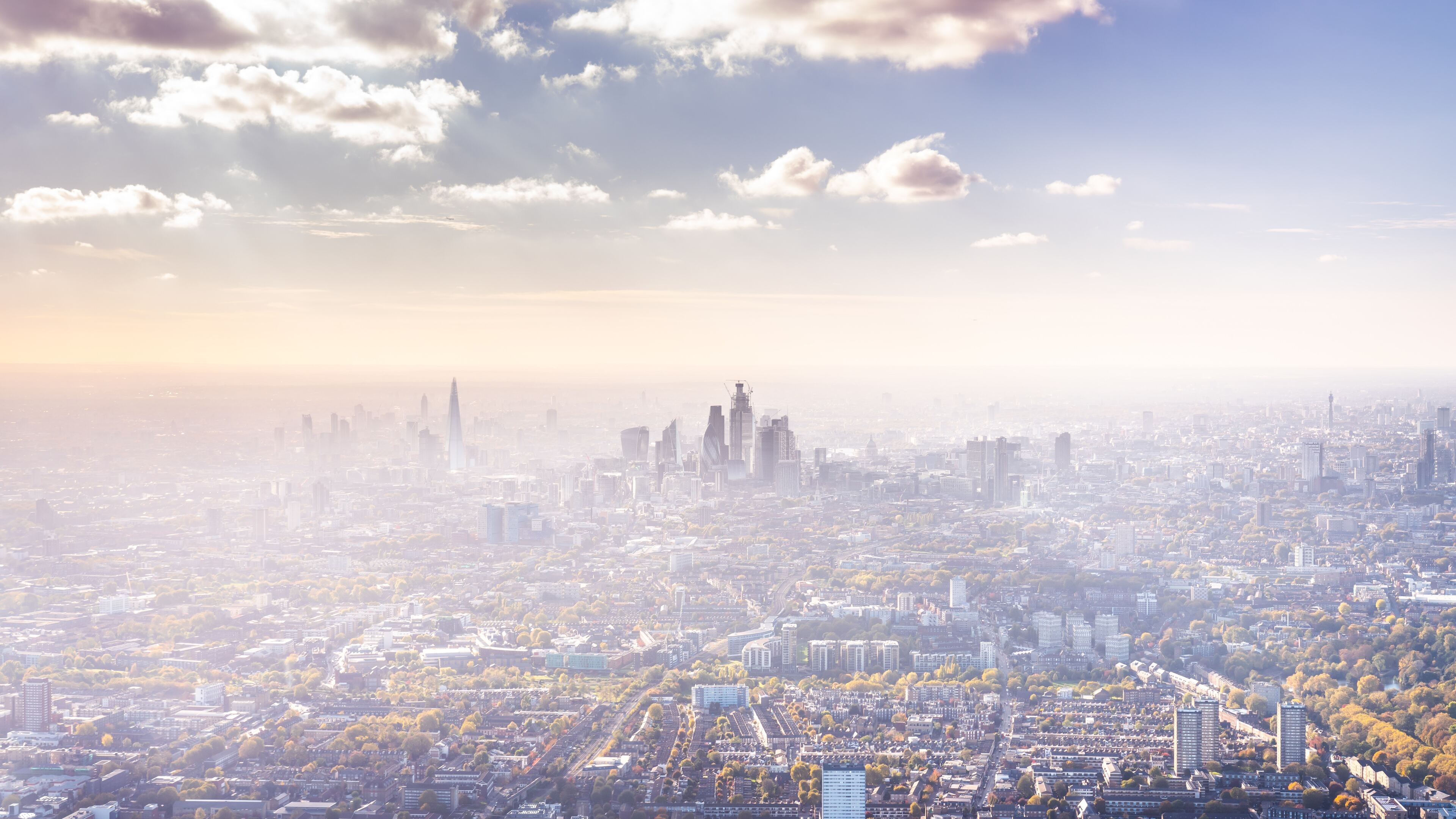 City of London skyline, 8K, HD wallpapers, 3840x2160 4K Desktop