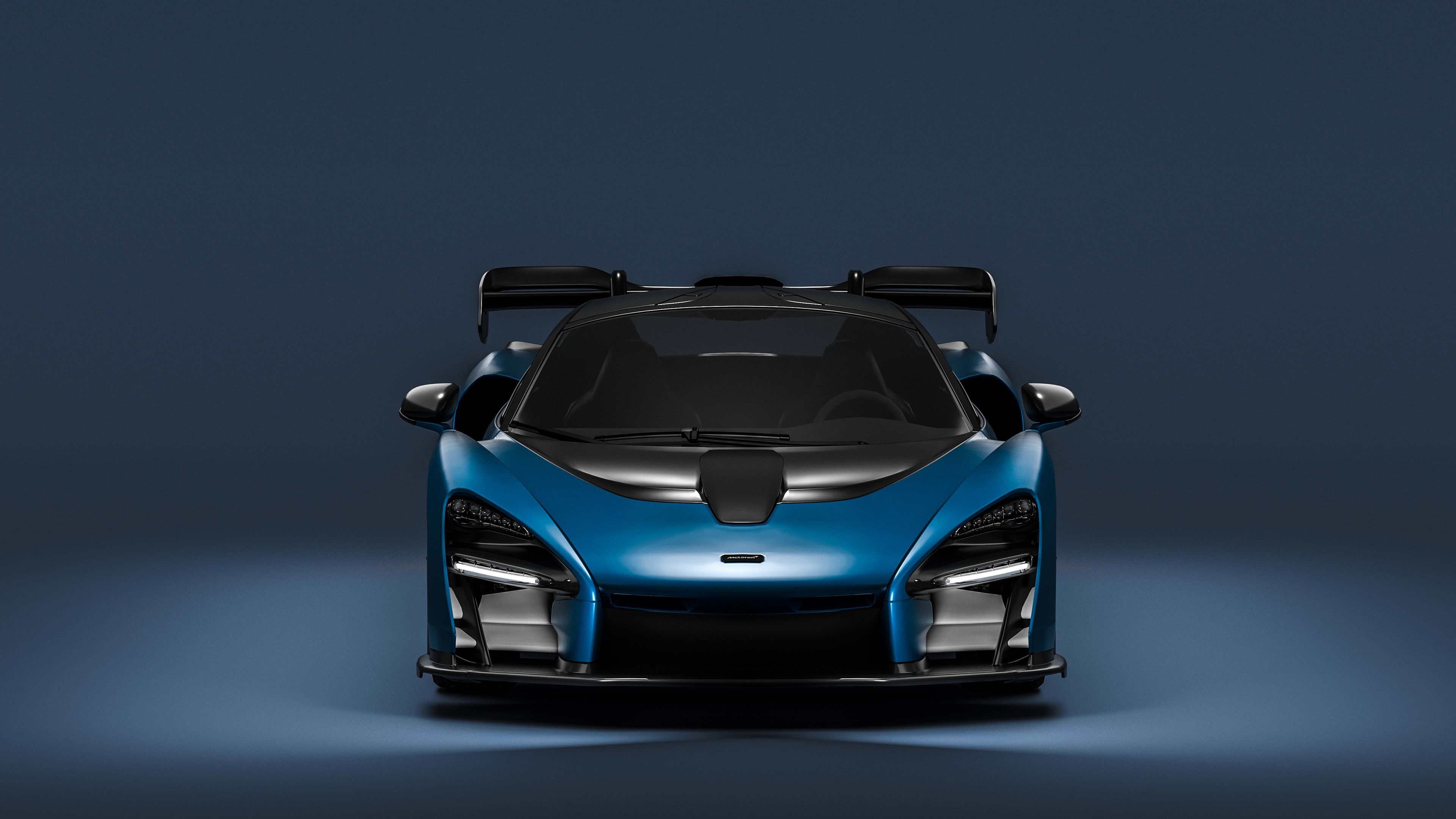 McLaren Senna, Exhilarating power, Supreme aerodynamics, Uncompromising speed, 3840x2160 4K Desktop