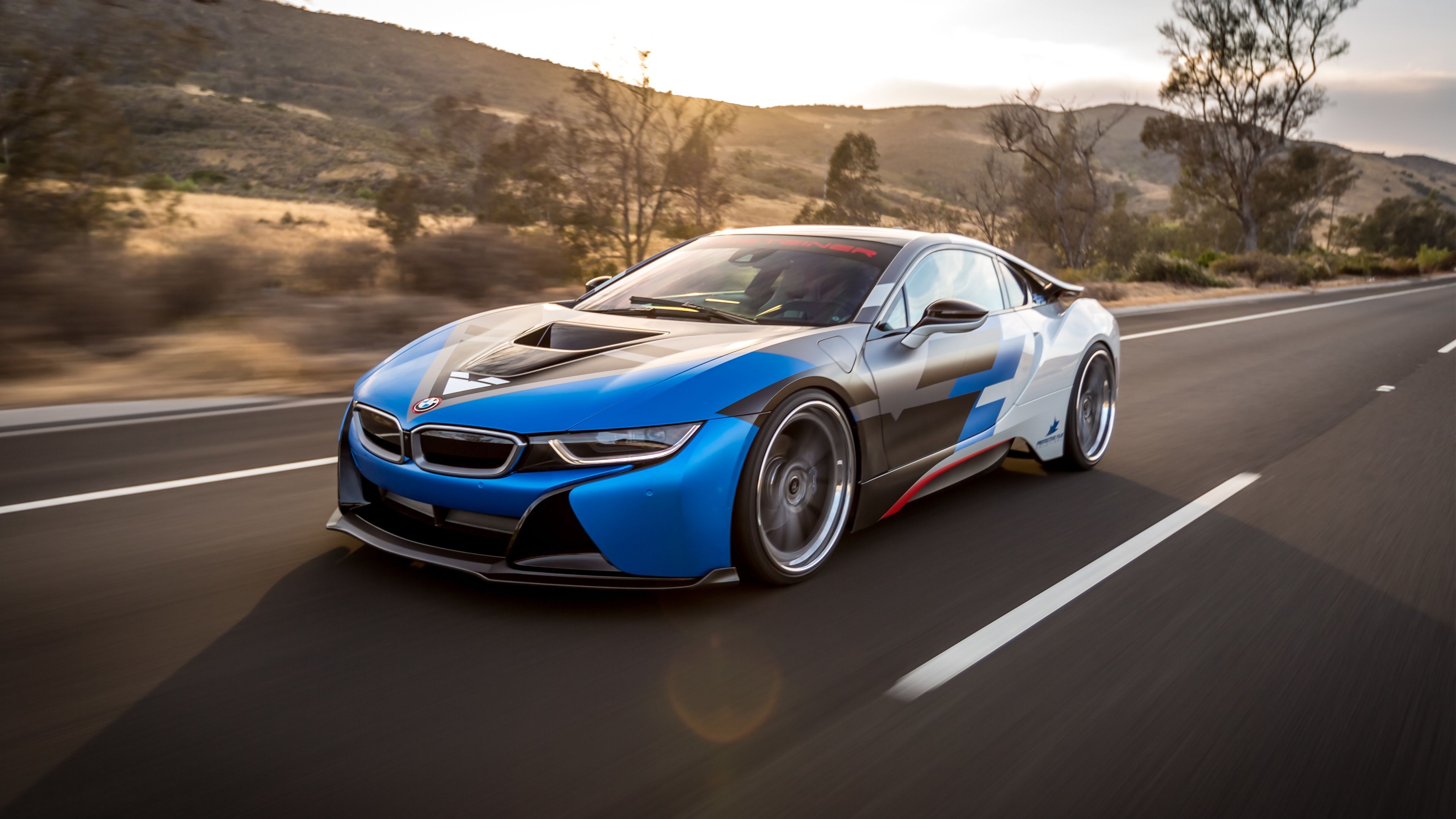 BMW i8, Futuristic aesthetics, Cutting-edge technology, Top-of-the-line performance, Automotive innovation, 3840x2160 4K Desktop