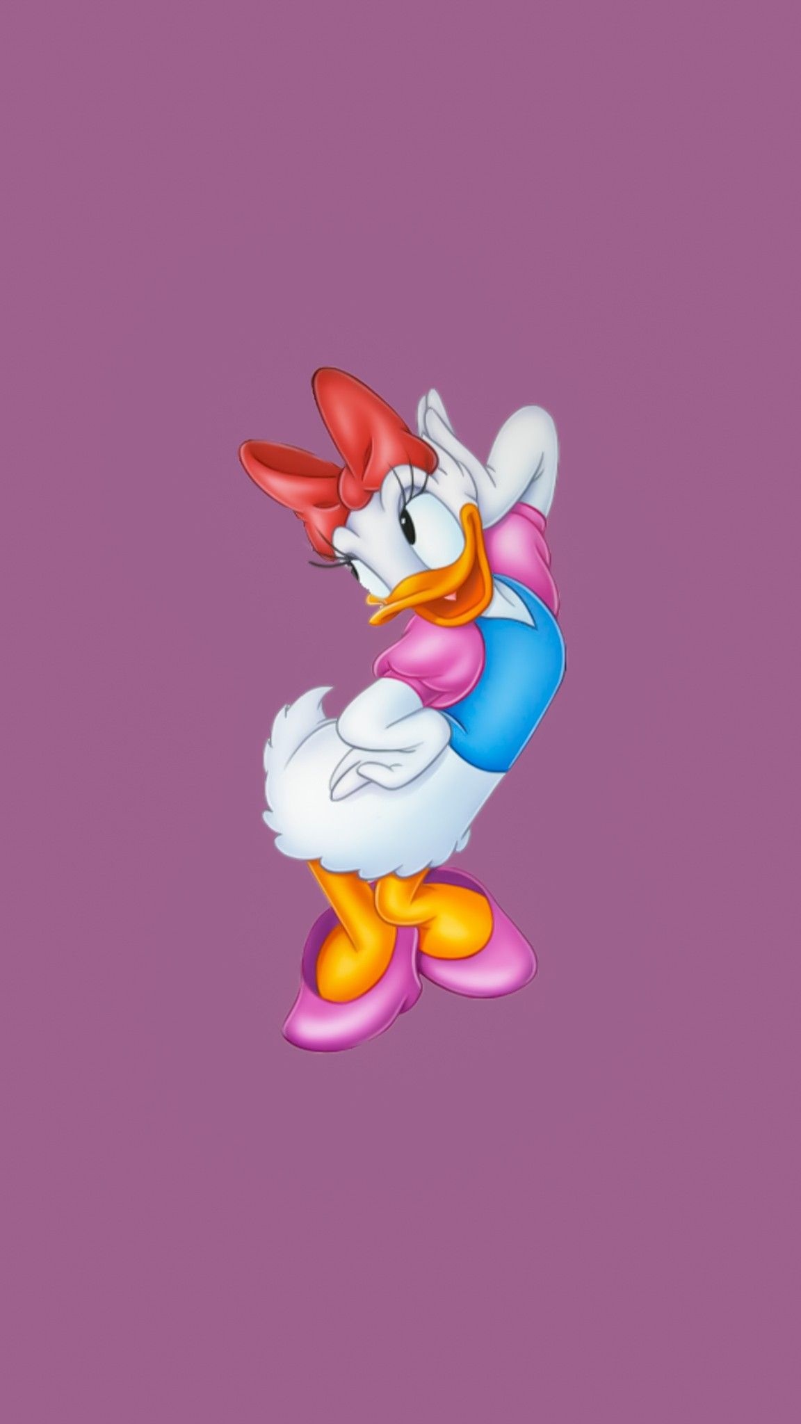 Daisy Duck, Donald and Daisy Duck, 25th anniversary, 1160x2050 HD Phone