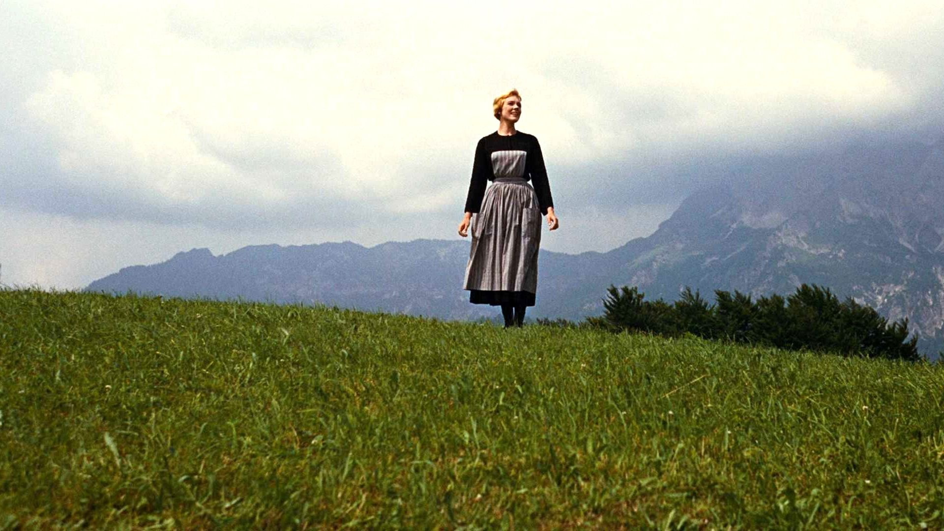 Sound of Music landscape, Full HD wallpaper, Movie scenes, Julie Andrews, 1920x1080 Full HD Desktop