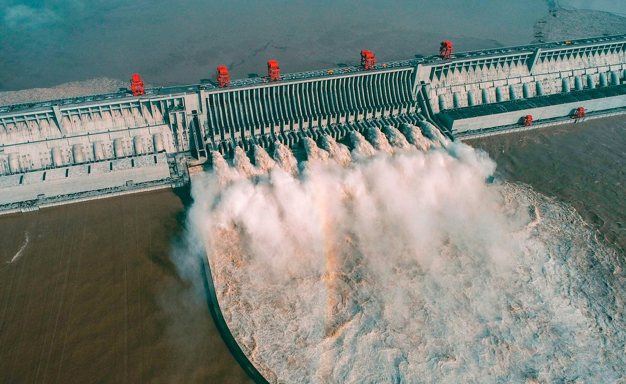 Three Gorges, China, Hydropower, Clean energy future, 2560x1580 HD Desktop