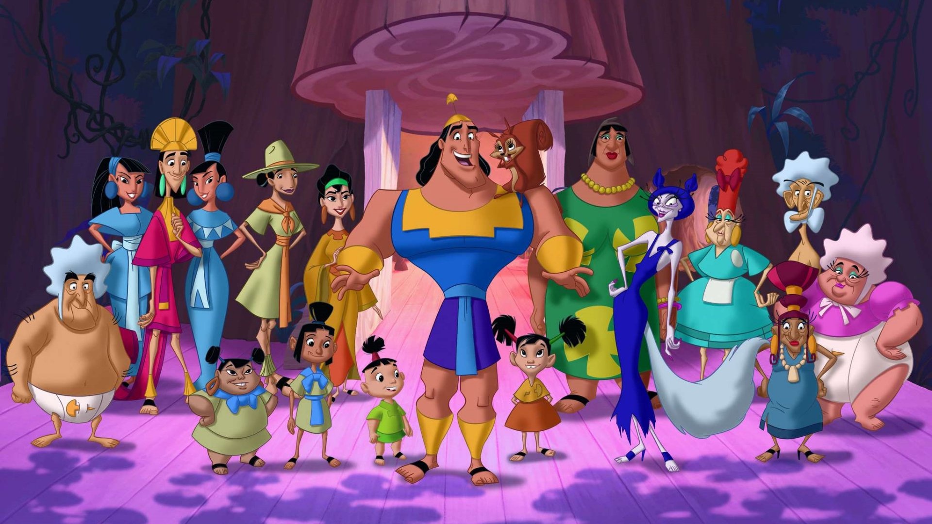 Kronk's new adventure, Hilarious sequel, Comedy gold, Memorable scenes, 1920x1080 Full HD Desktop