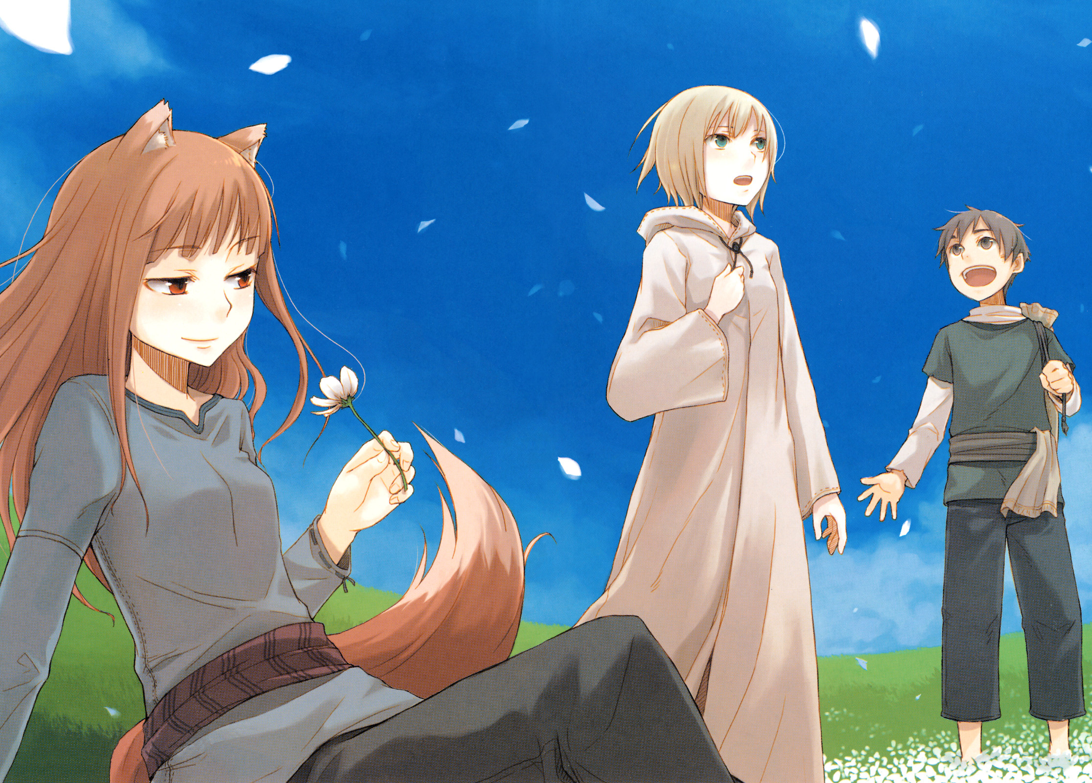 Spice and Wolf, Anime characters, Medeval European setting, Light novel, 2240x1600 HD Desktop