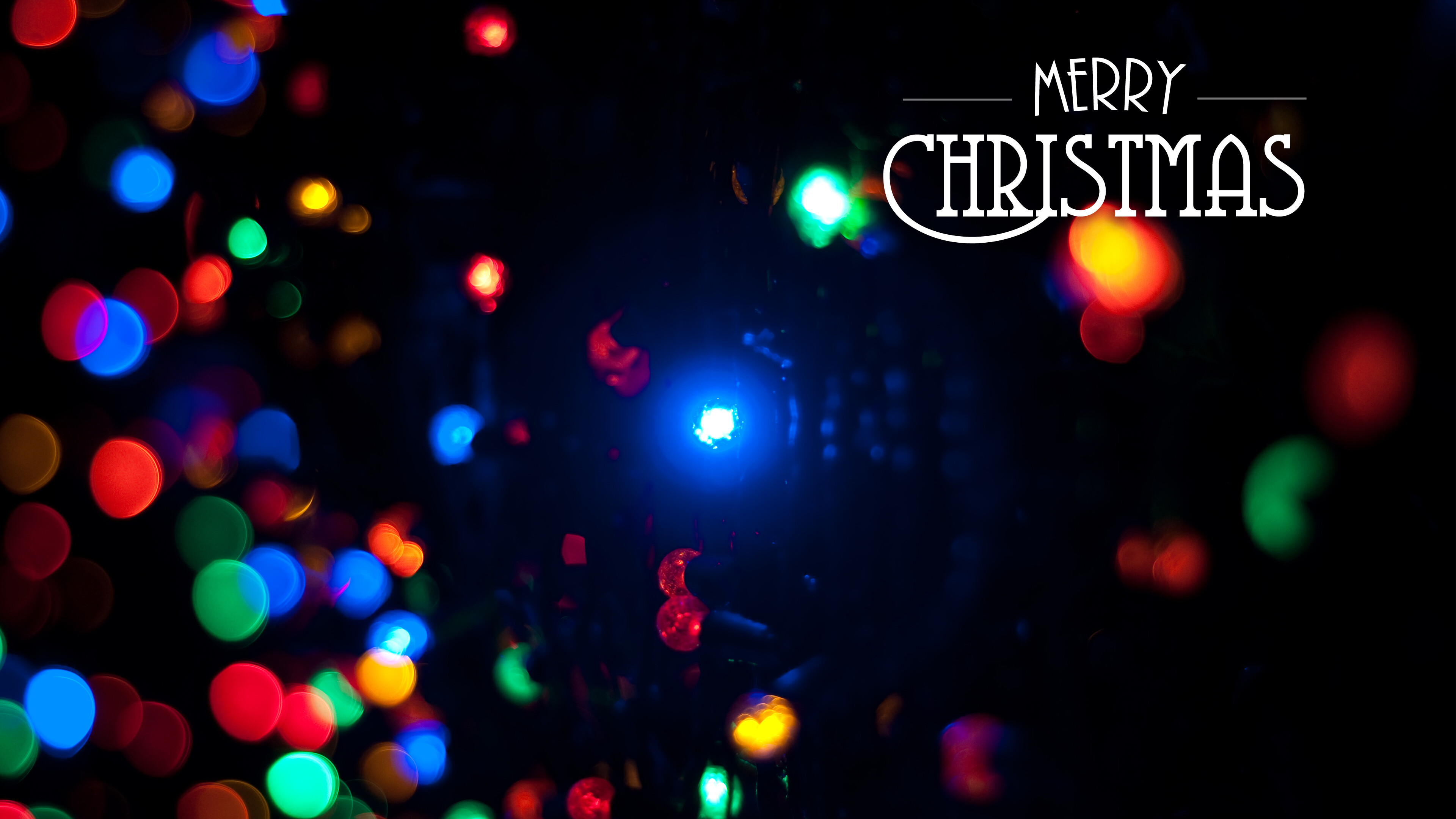 HD Christmas lights, Festive wallpapers, Free download, Holiday cheer, 3840x2160 4K Desktop