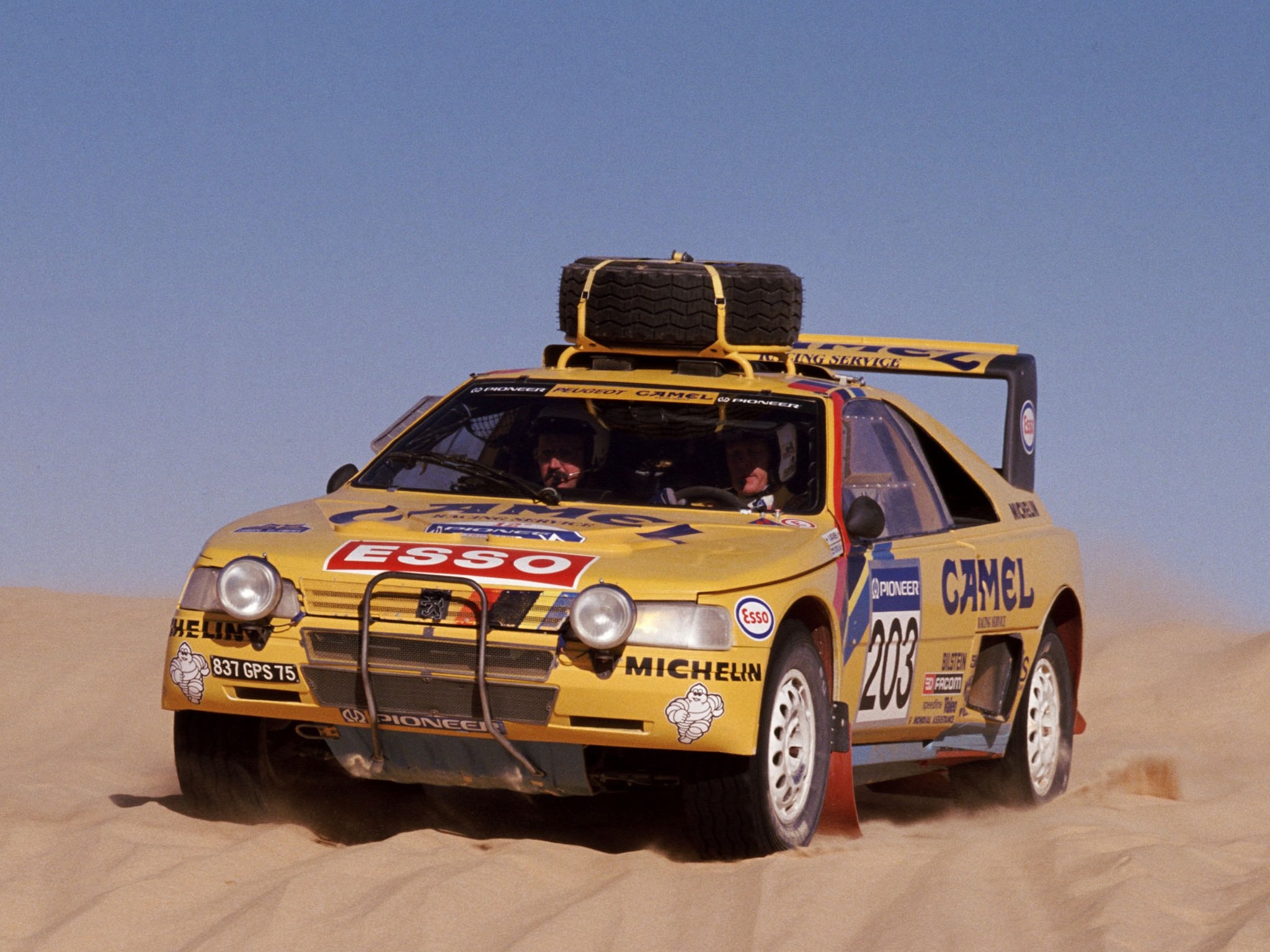 Peugeot 405 Dakar 1988, Rally Raid Wallpaper, 2050x1540 HD Desktop