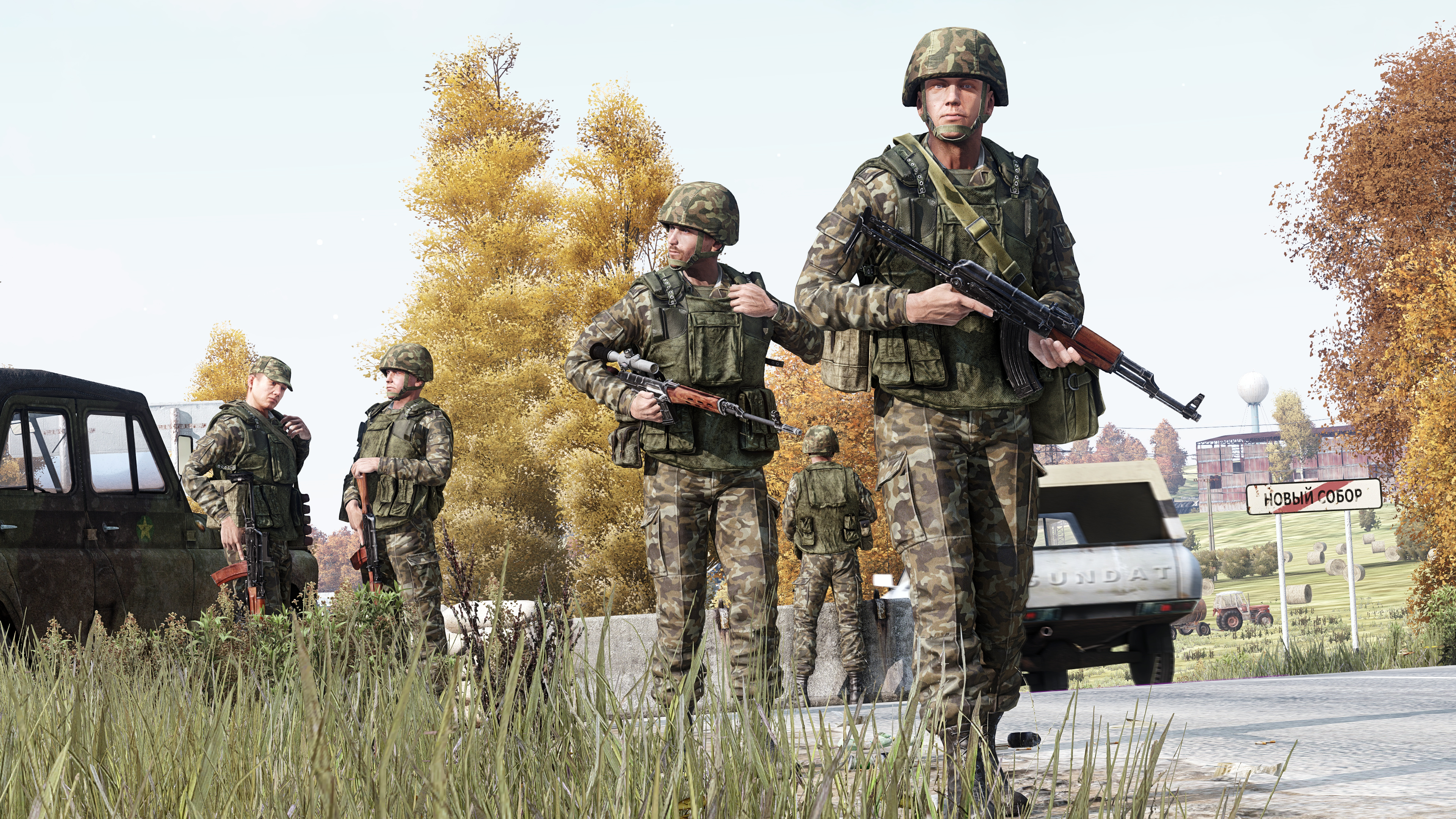 Chernarussian Defence Force, Arma Reforger Wallpaper, 3840x2160 4K Desktop