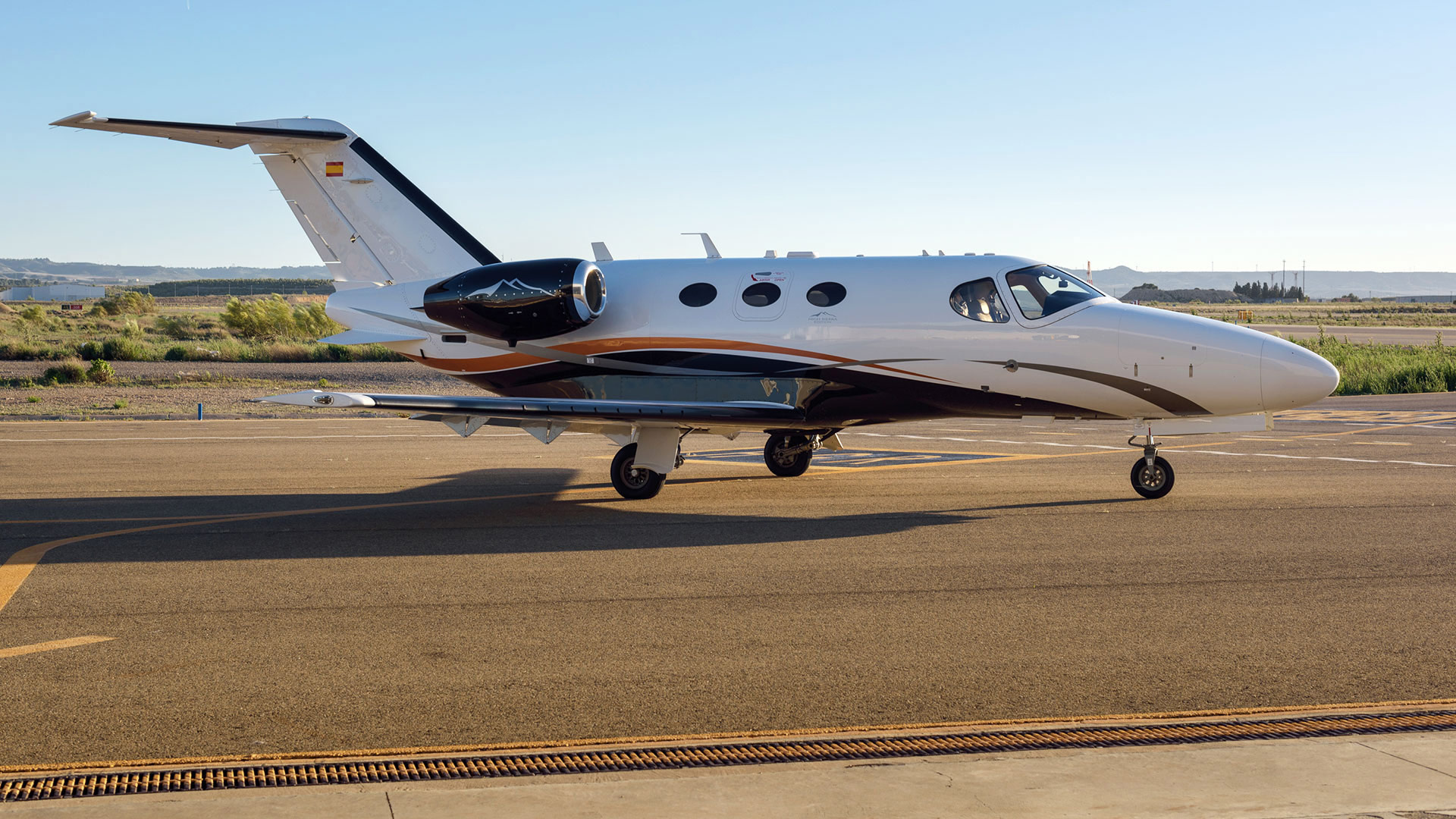 Citation Mustang, Private aircraft, Charter Egasair, 1920x1080 Full HD Desktop