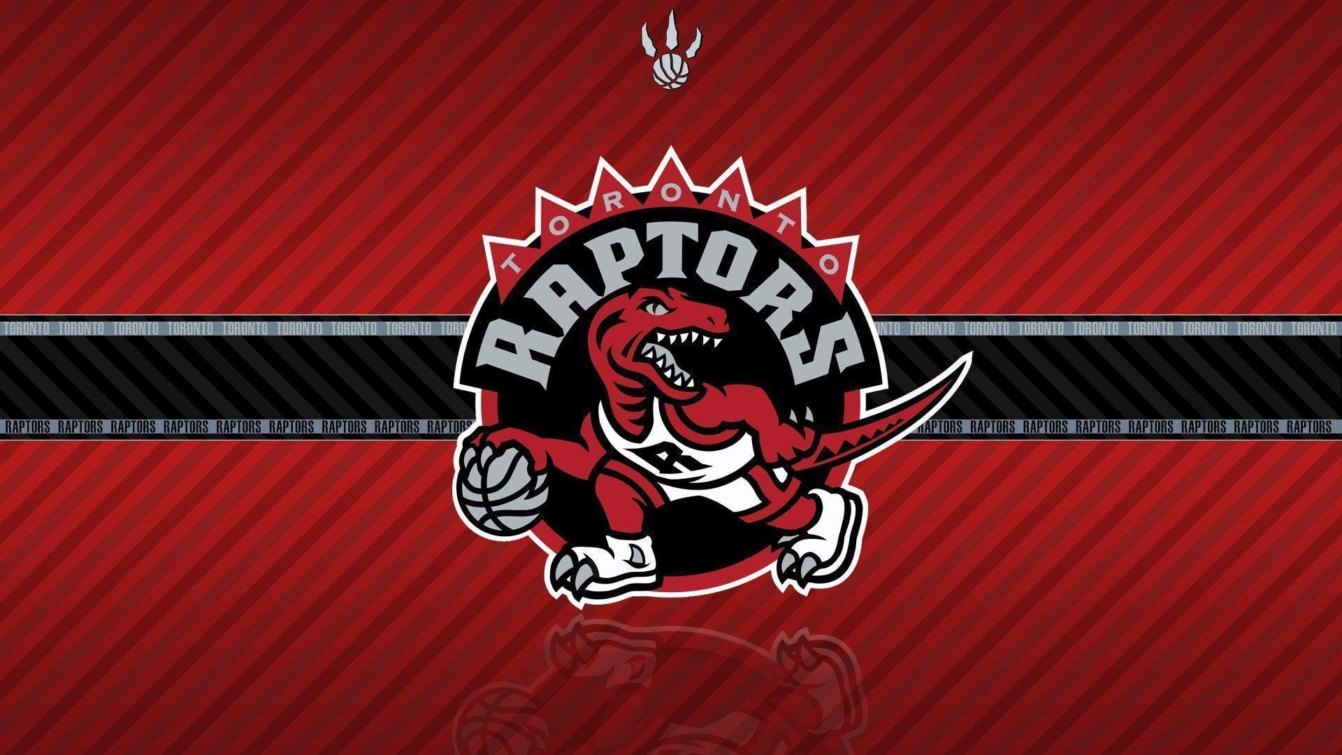 Toronto Raptors logo, Red raptor mascot crest, NBA, Full HD Desktop wallpaper