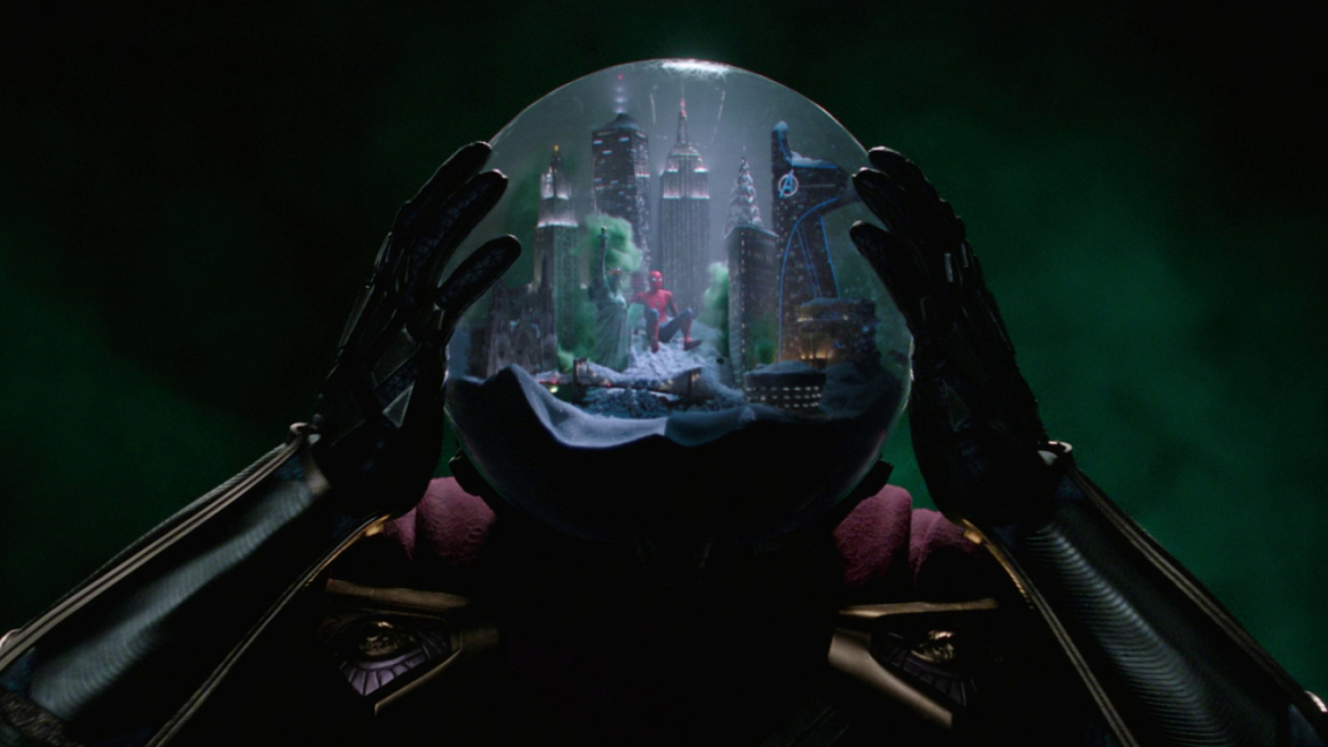 Mysterio, Spider-Man, movies, Spider-Man Far From Home 4K UHD, 1920x1080 Full HD Desktop