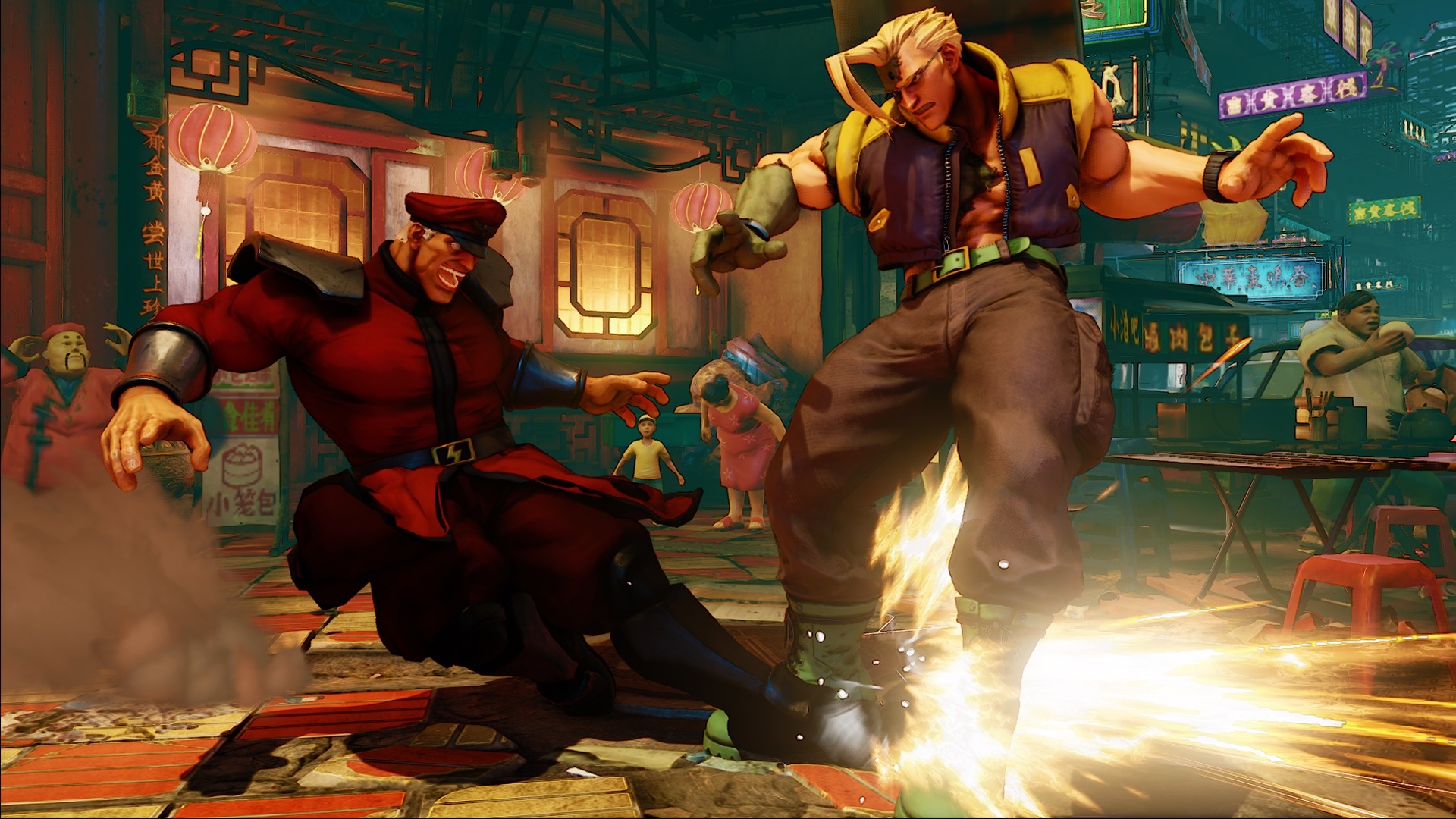 M. Bison, Street Fighter 5, First gameplay, Gamespot, 1920x1080 Full HD Desktop