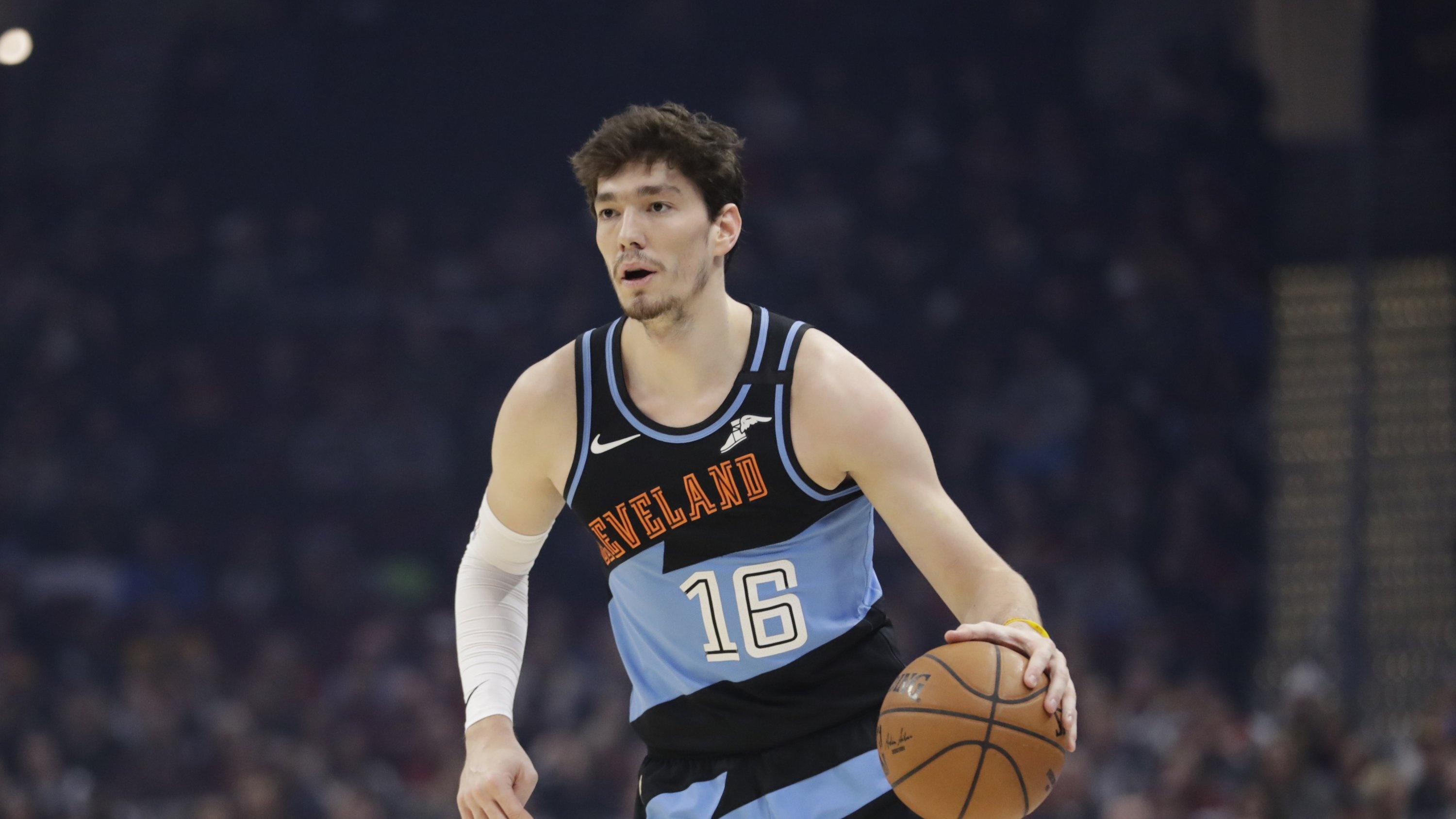 Cedi Osman, Sports, Cavs Turkish forward, UNICEF Goodwill Ambassador, 3000x1690 HD Desktop