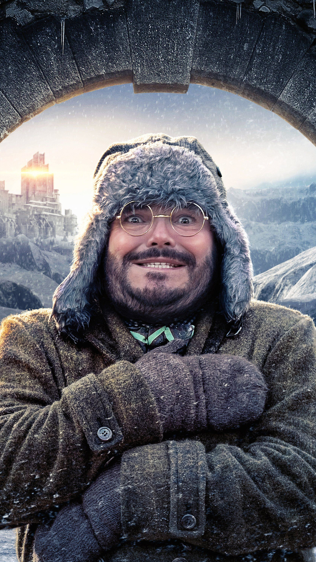 Jack Black, Jumanji: The Next Level, iPhone wallpapers, HD, 1080x1920 Full HD Phone