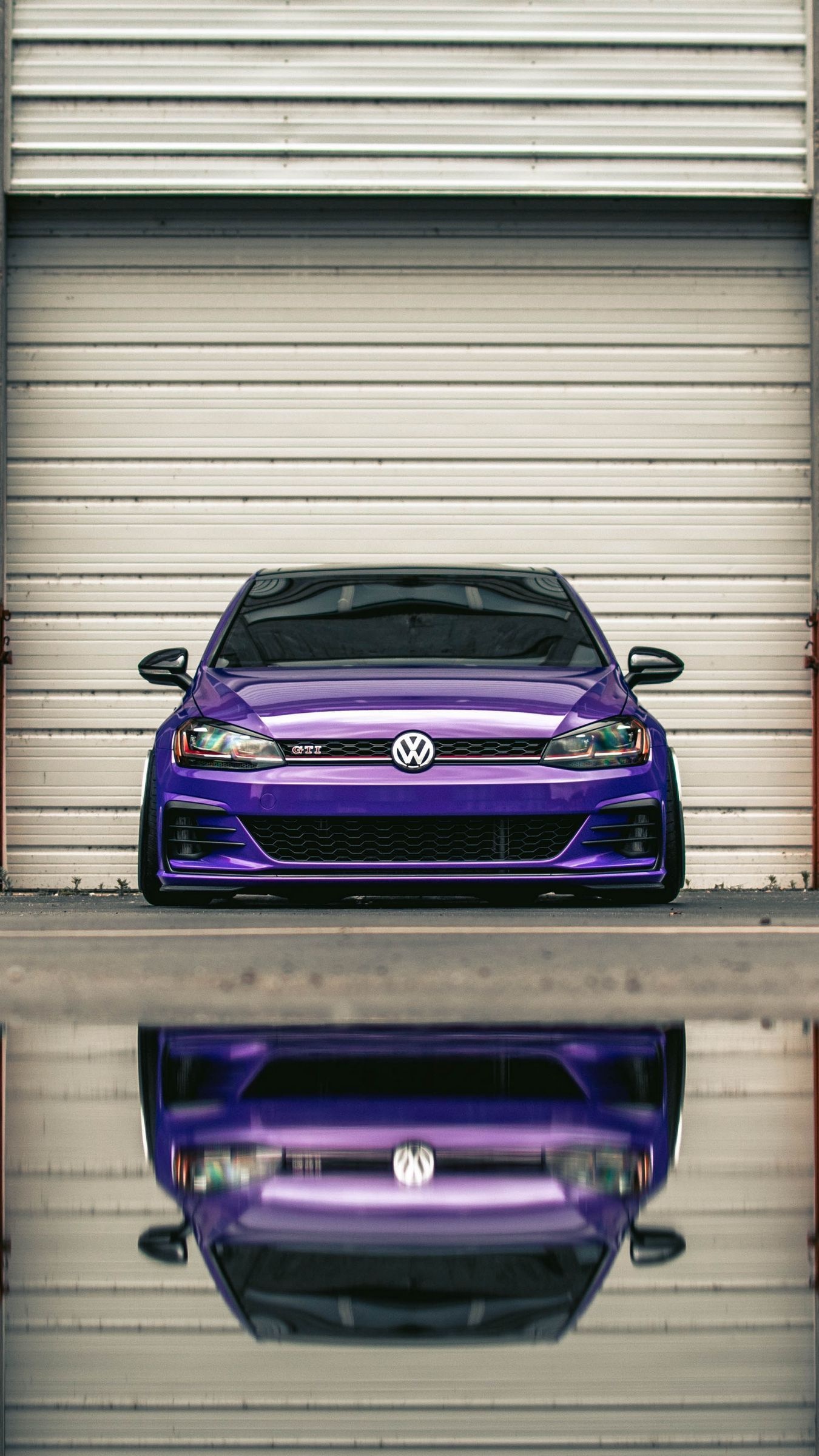 Reflection, Golf GTI Wallpaper, 1350x2400 HD Phone