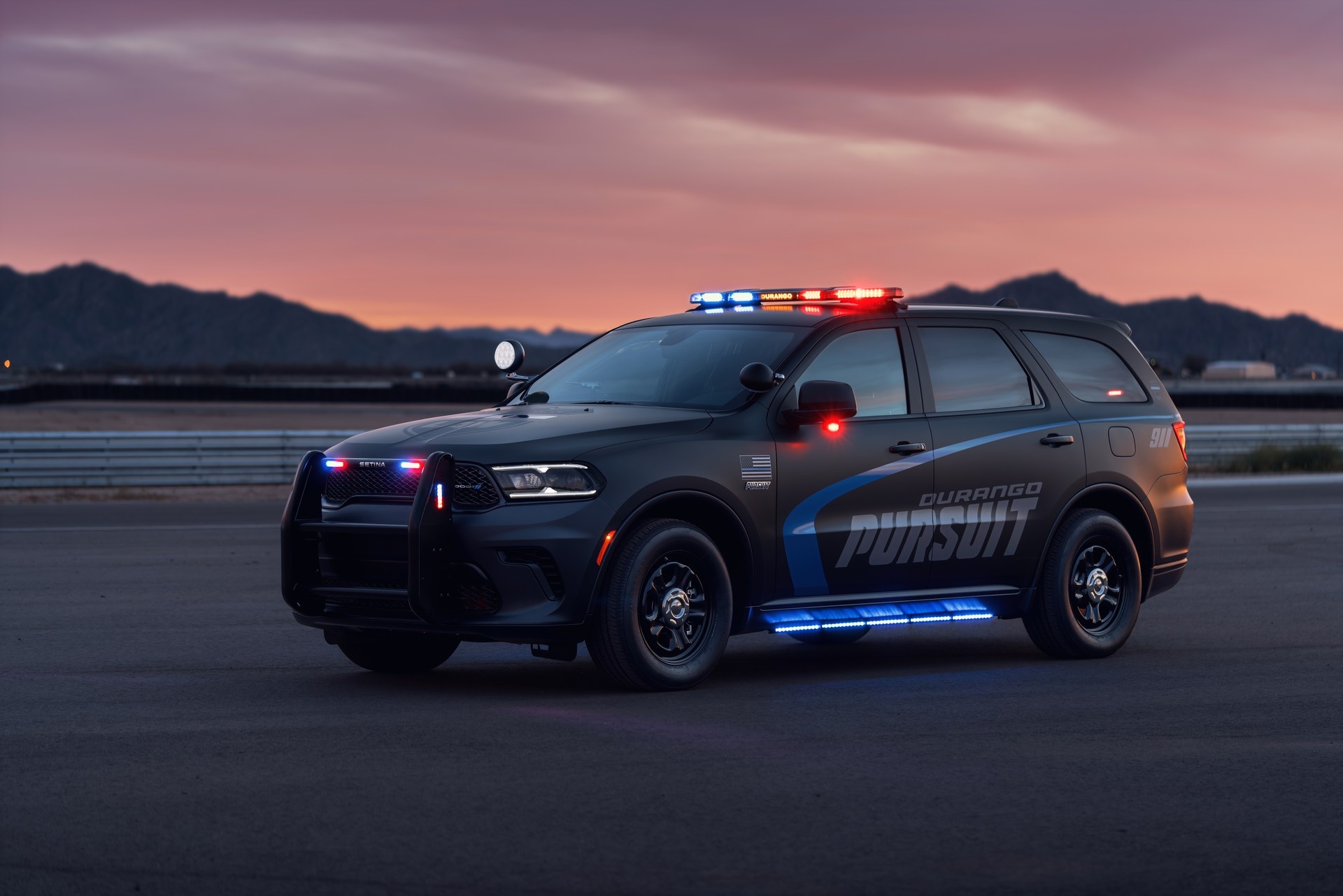 Dodge Durango, 2021 model year, Pursuit edition, Updated looks and equipment, 1920x1290 HD Desktop